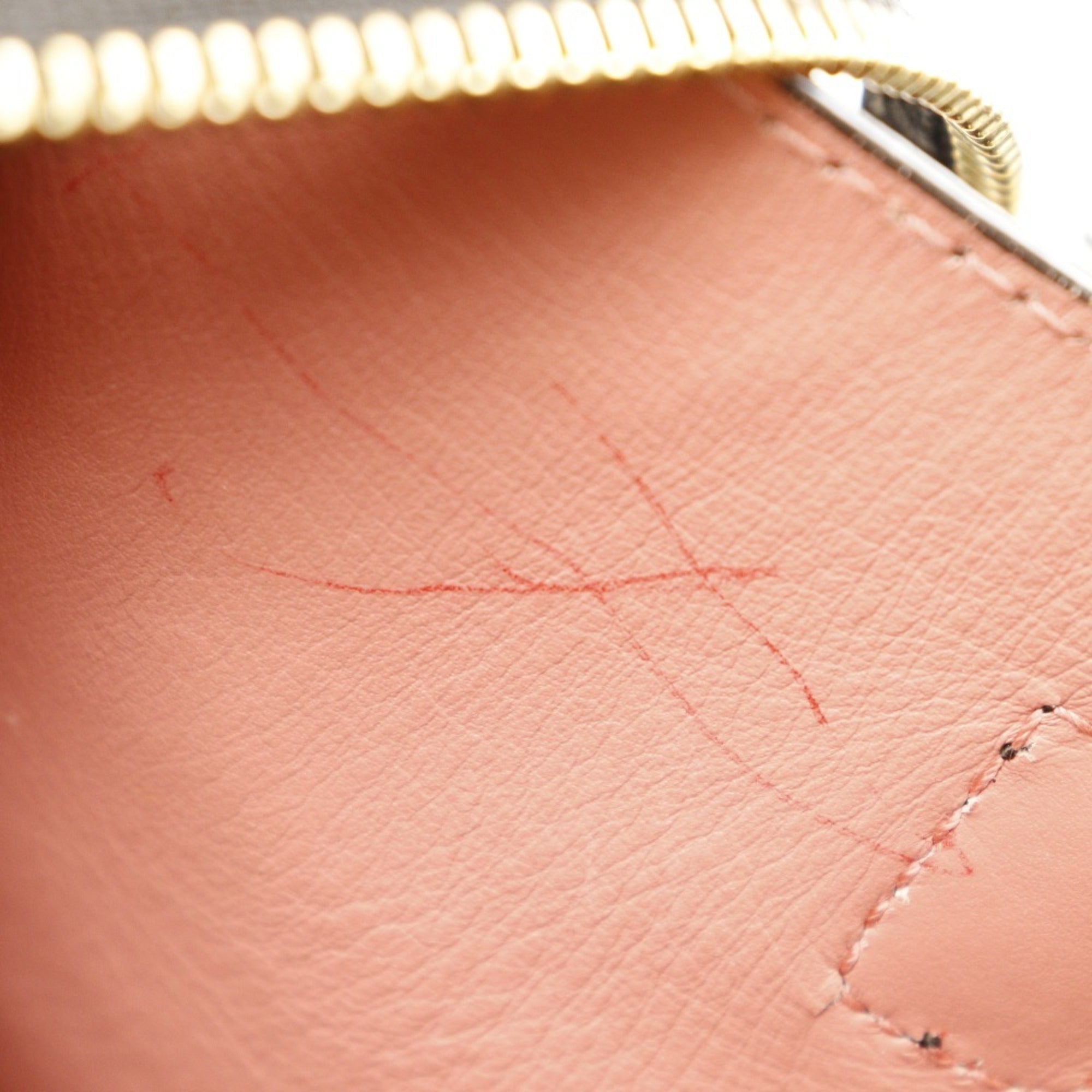 Salvatore Ferragamo Brown Pink Leather Handbag (Pre-Owned)