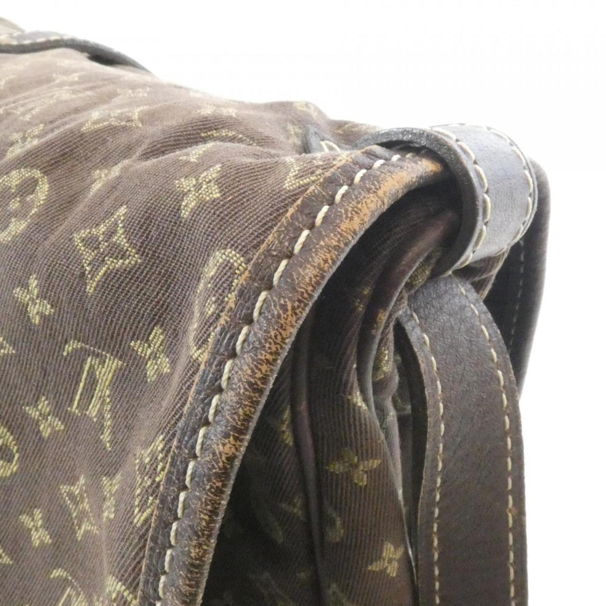 Louis Vuitton Ebene Canvas Shoulder Bag (Pre-Owned)