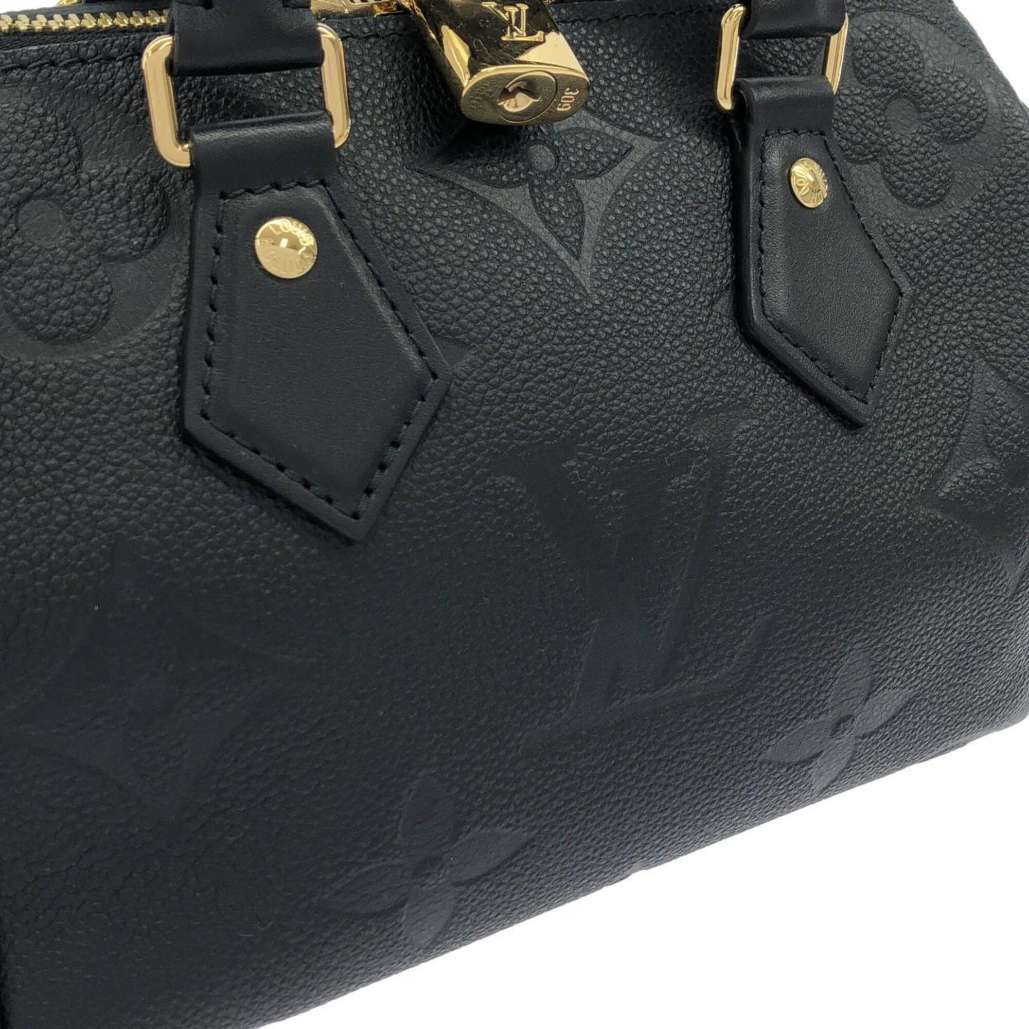 Louis Vuitton Monogram Empreinte Black Monogram Empreinte Boston Bag (Pre-Owned)
