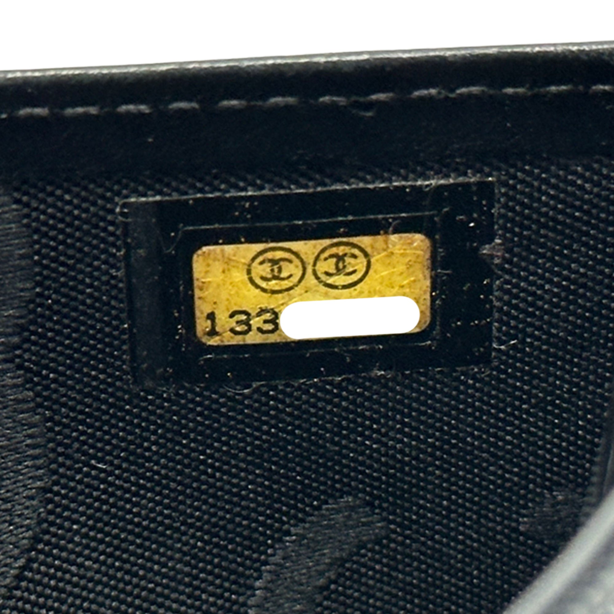 Chanel Black Long Wallet (Bi-Fold) (Pre-Owned)
