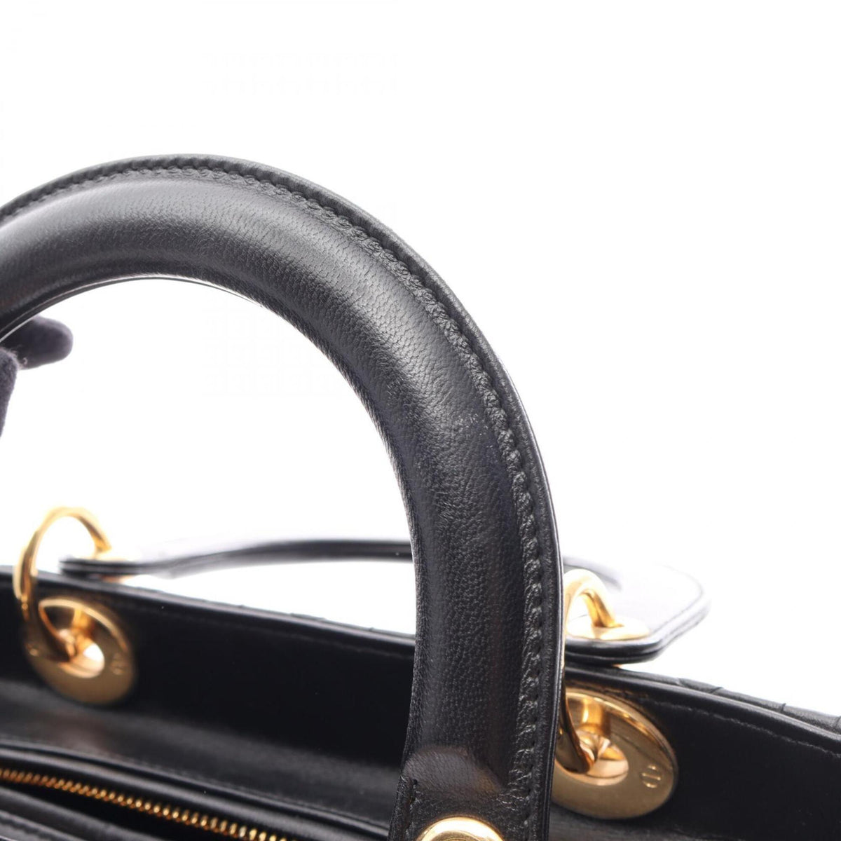 Christian Dior Black Leather Handbag (Pre-Owned)