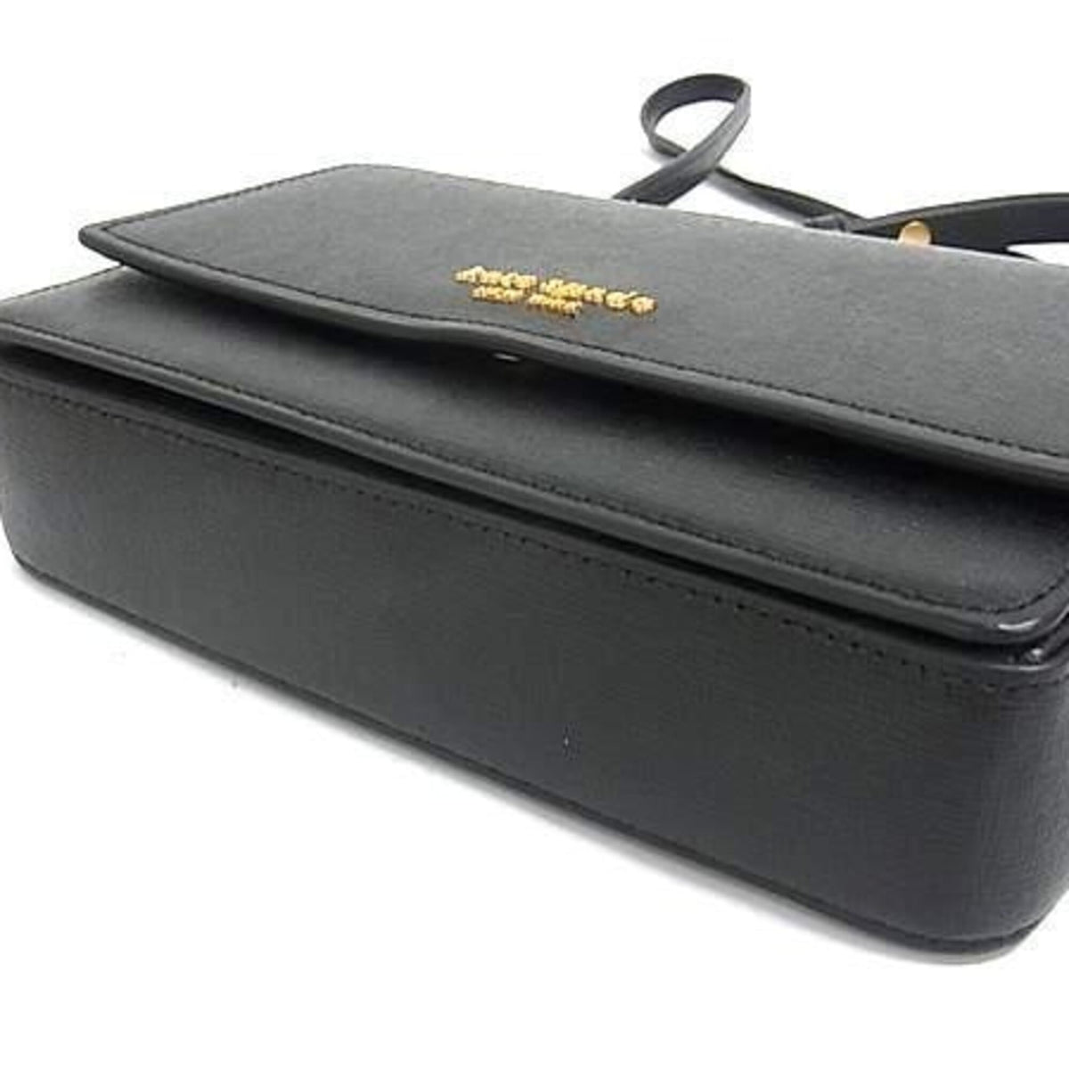 Kate Spade Black Leather Shoulder Bag (Pre-Owned)