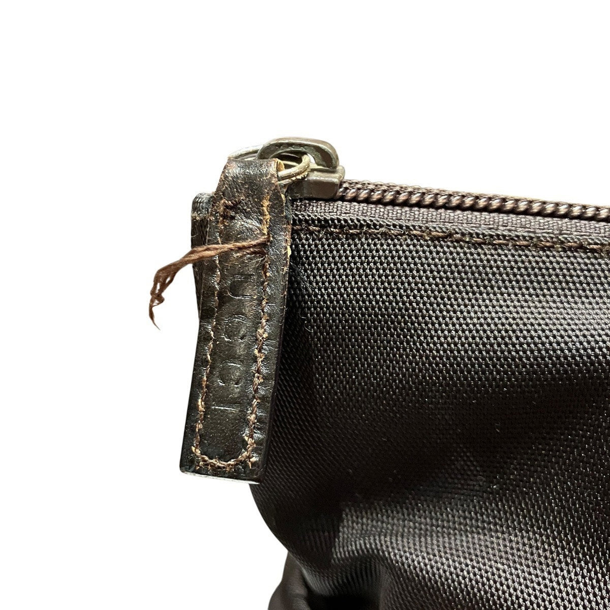Gucci Brown Pvc Leather Shoulder Bag (Pre-Owned)