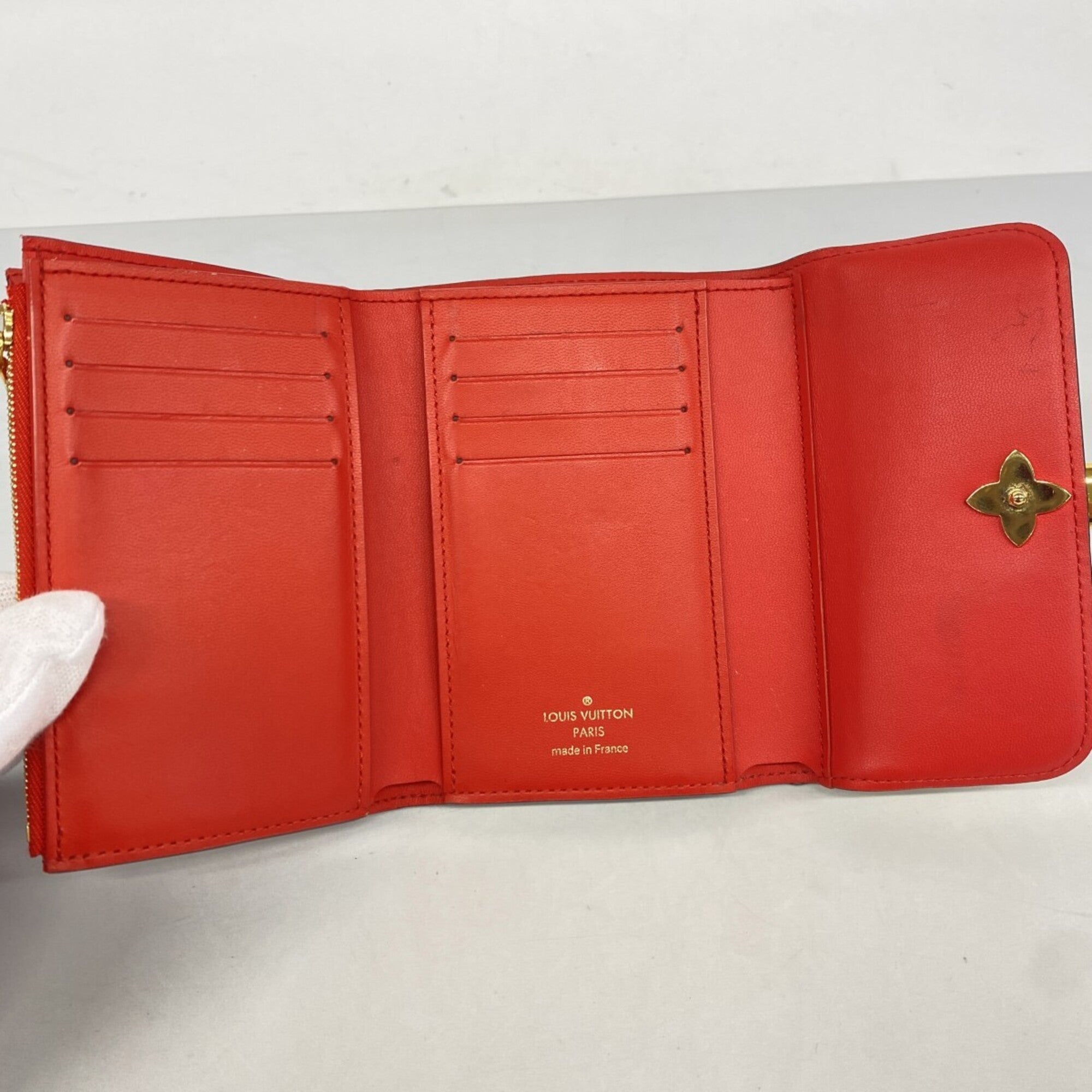 Louis Vuitton Coquelicots Wallet (Tri-Fold) (Pre-Owned)