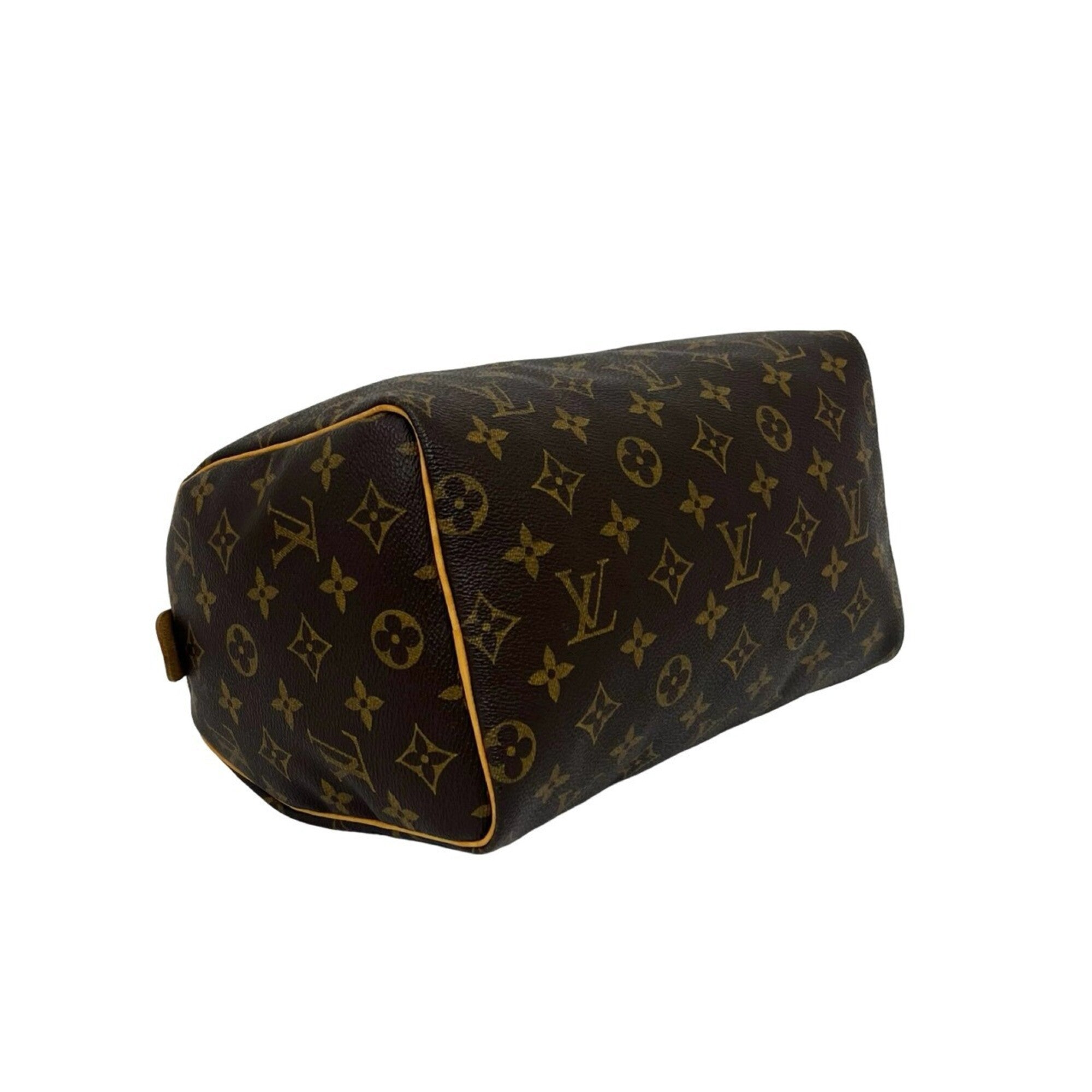 Louis Vuitton Brown Leather Pvc Boston Bag Handbag (Pre-Owned)
