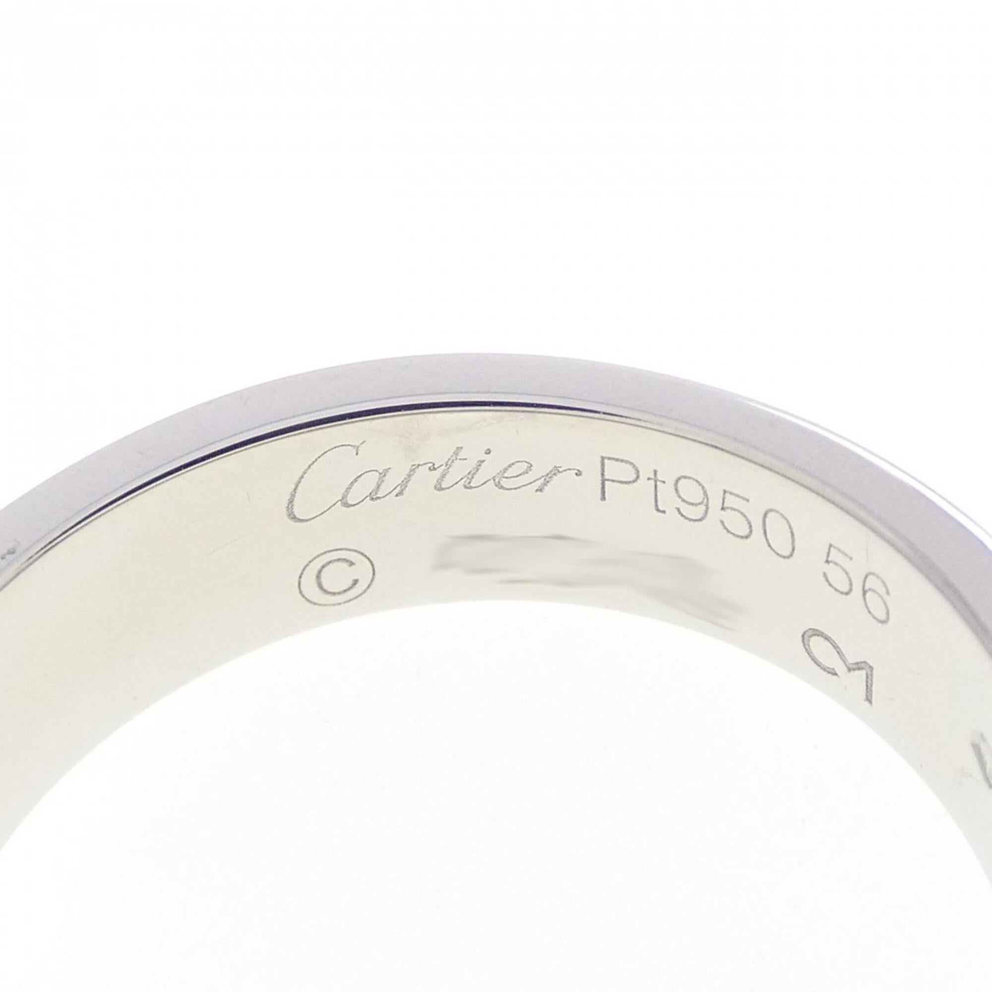 Cartier Platinum 950 Band Ring (Pre-Owned)