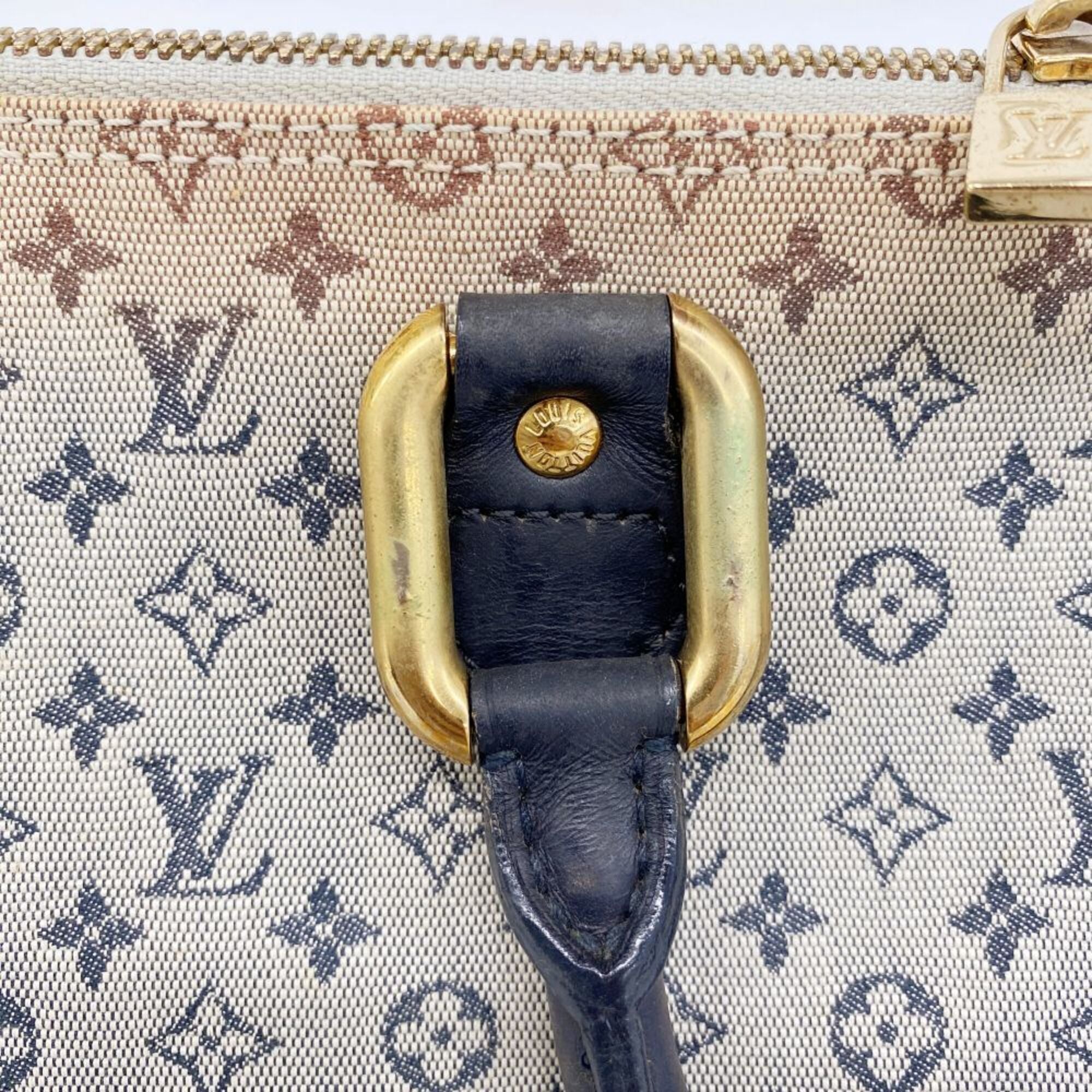 Louis Vuitton Blue Handbag (Pre-Owned)
