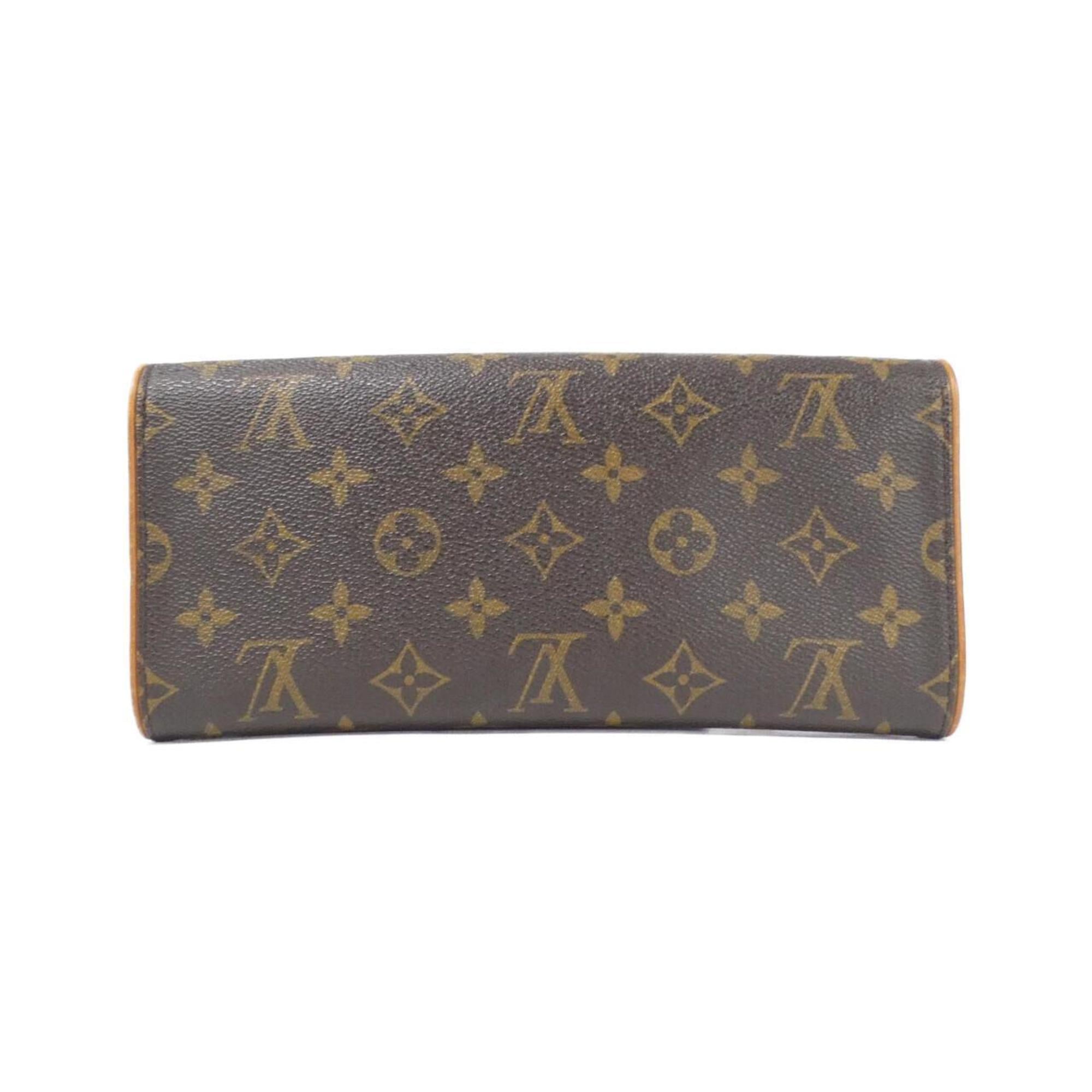 Louis Vuitton Monogram Brown Monogram Monogram Pochette Shoulder Bag (Pre-Owned)
