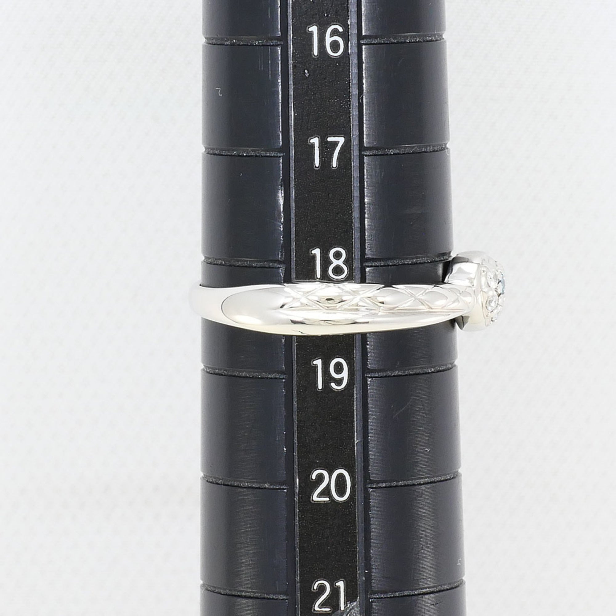 Unbranded Blue Platinum Platinum 900 Band Ring (Pre-Owned)