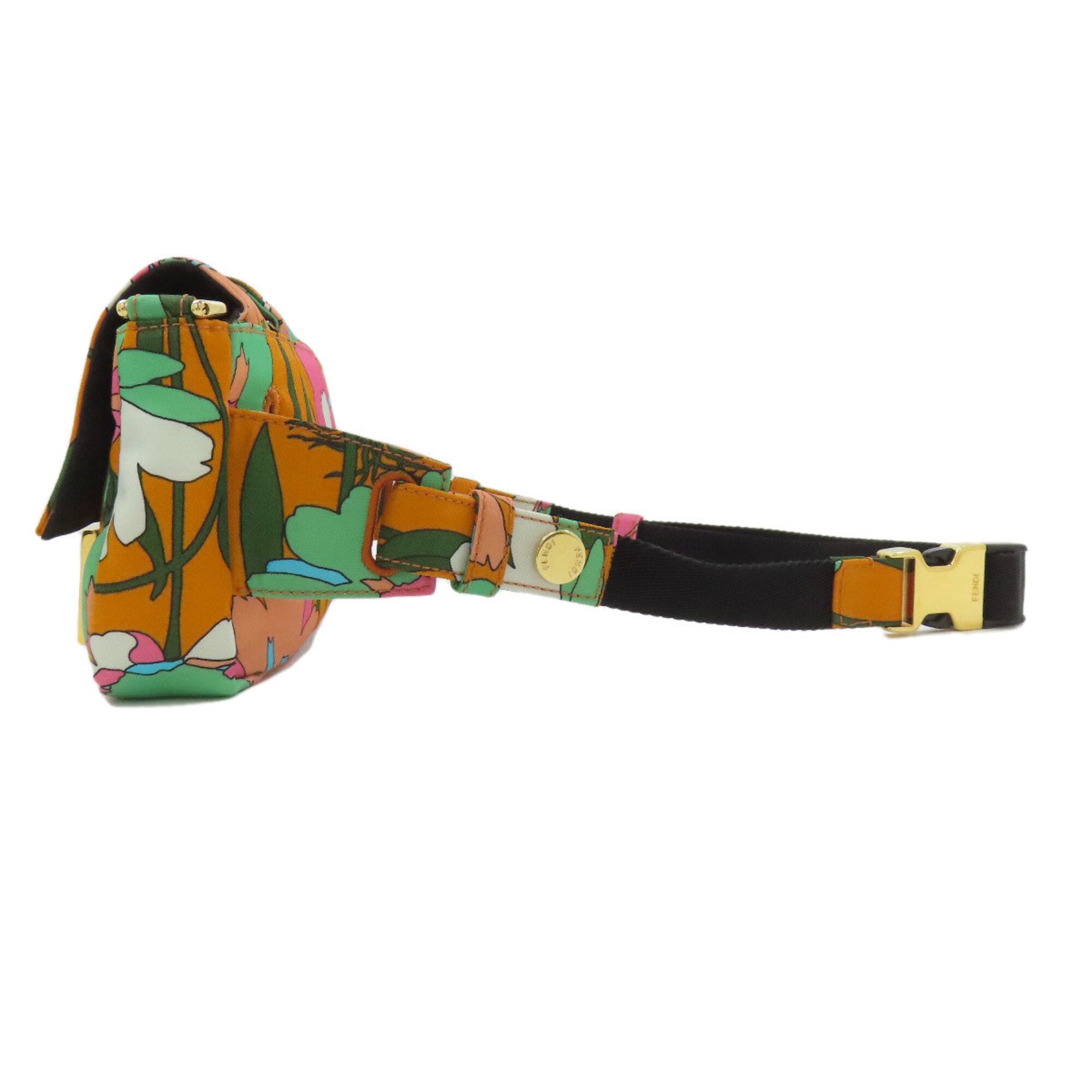 Fendi Orange Nylon Fanny Pack (Pre-Owned)