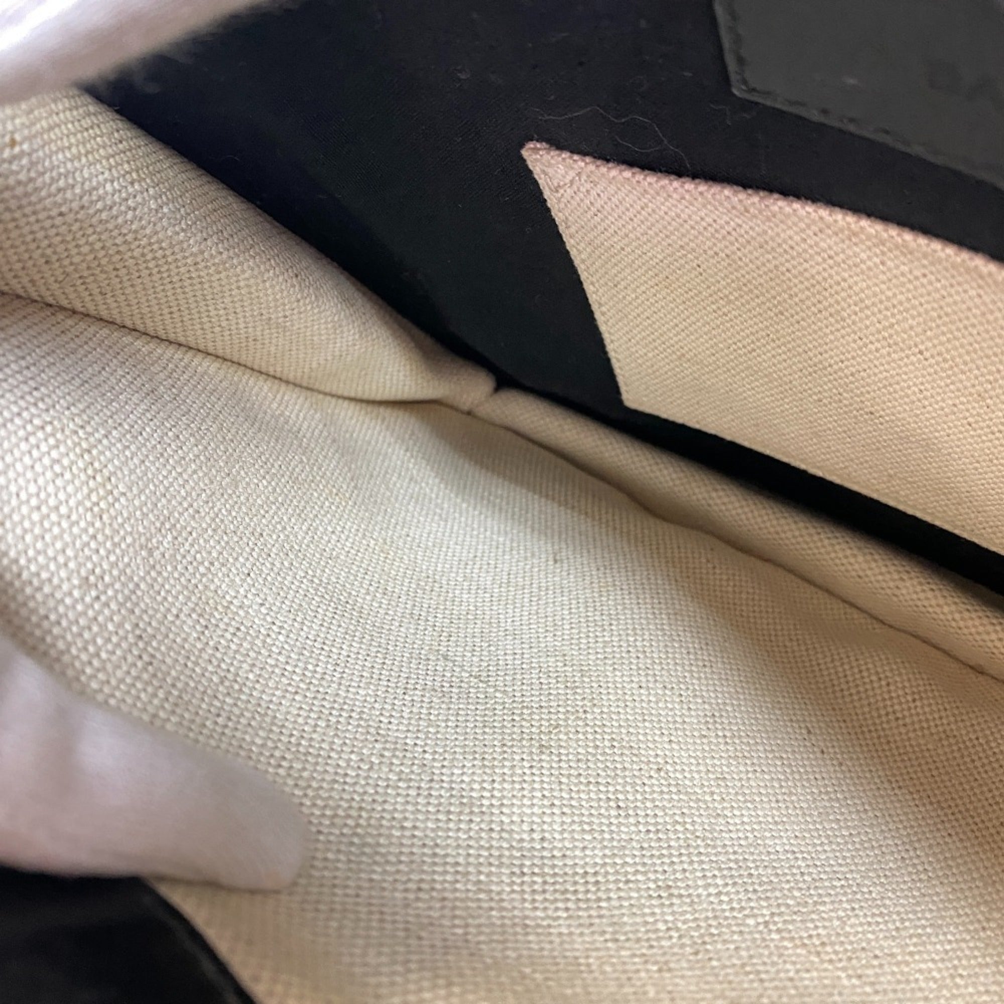 Balenciaga Beige Canvas Pochette Shoulder Bag (Pre-Owned)