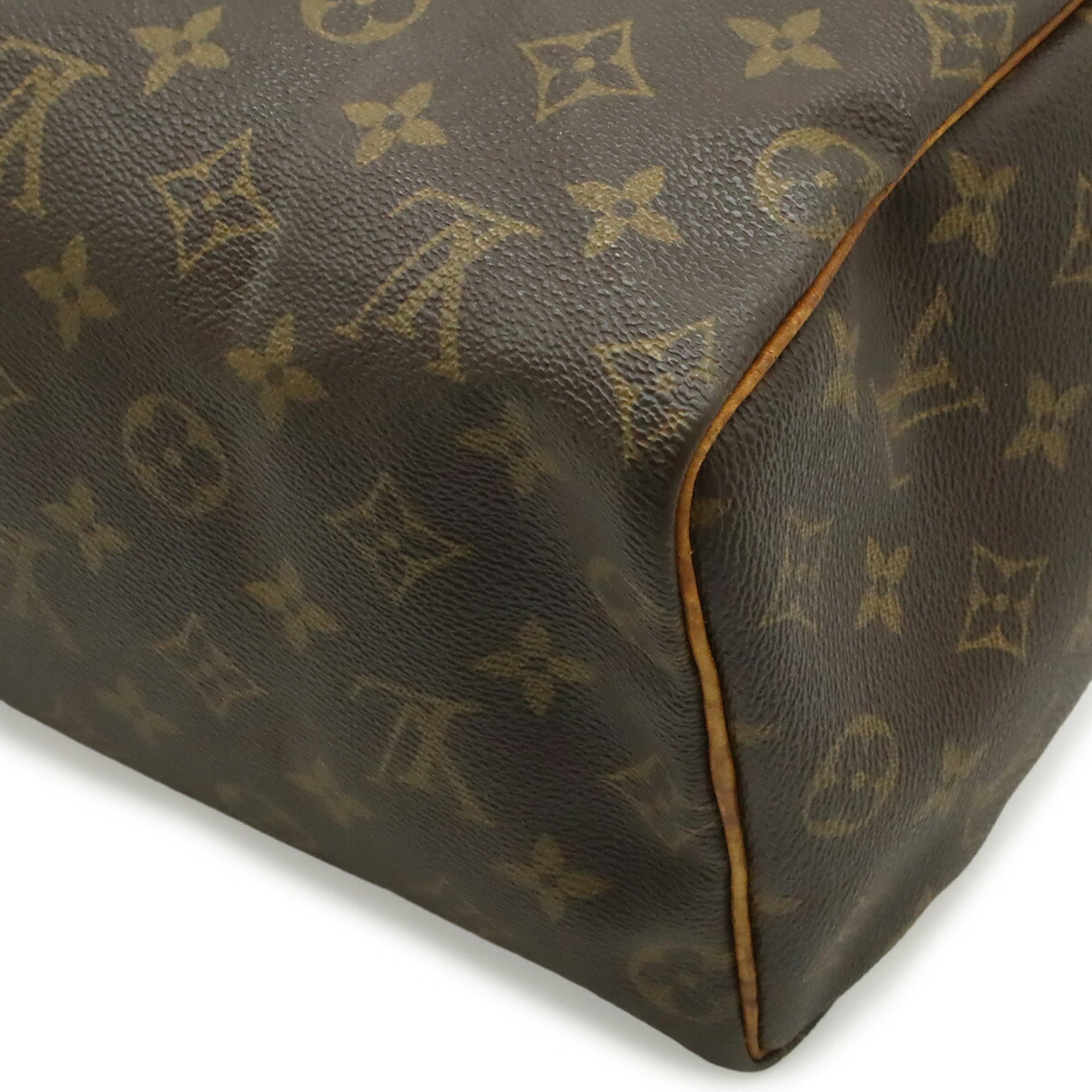 Louis Vuitton Brown Monogram Canvas Pvc Coated Canvas Handbag (Pre-Owned)