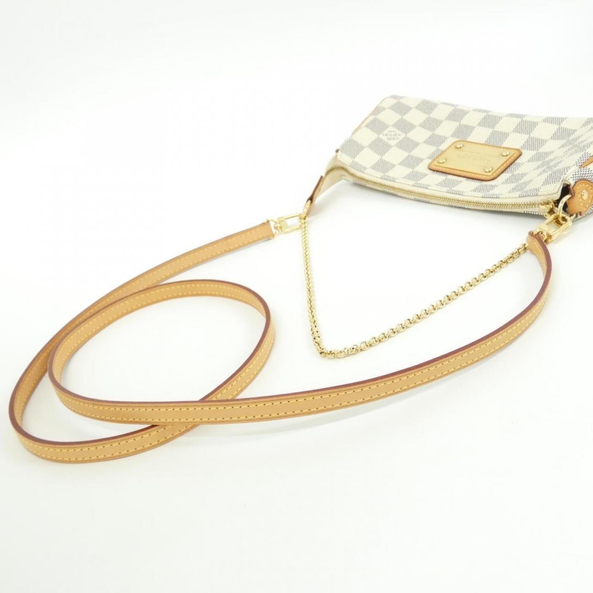 Louis Vuitton Azur Coated Canvas Shoulder Bag (Pre-Owned)