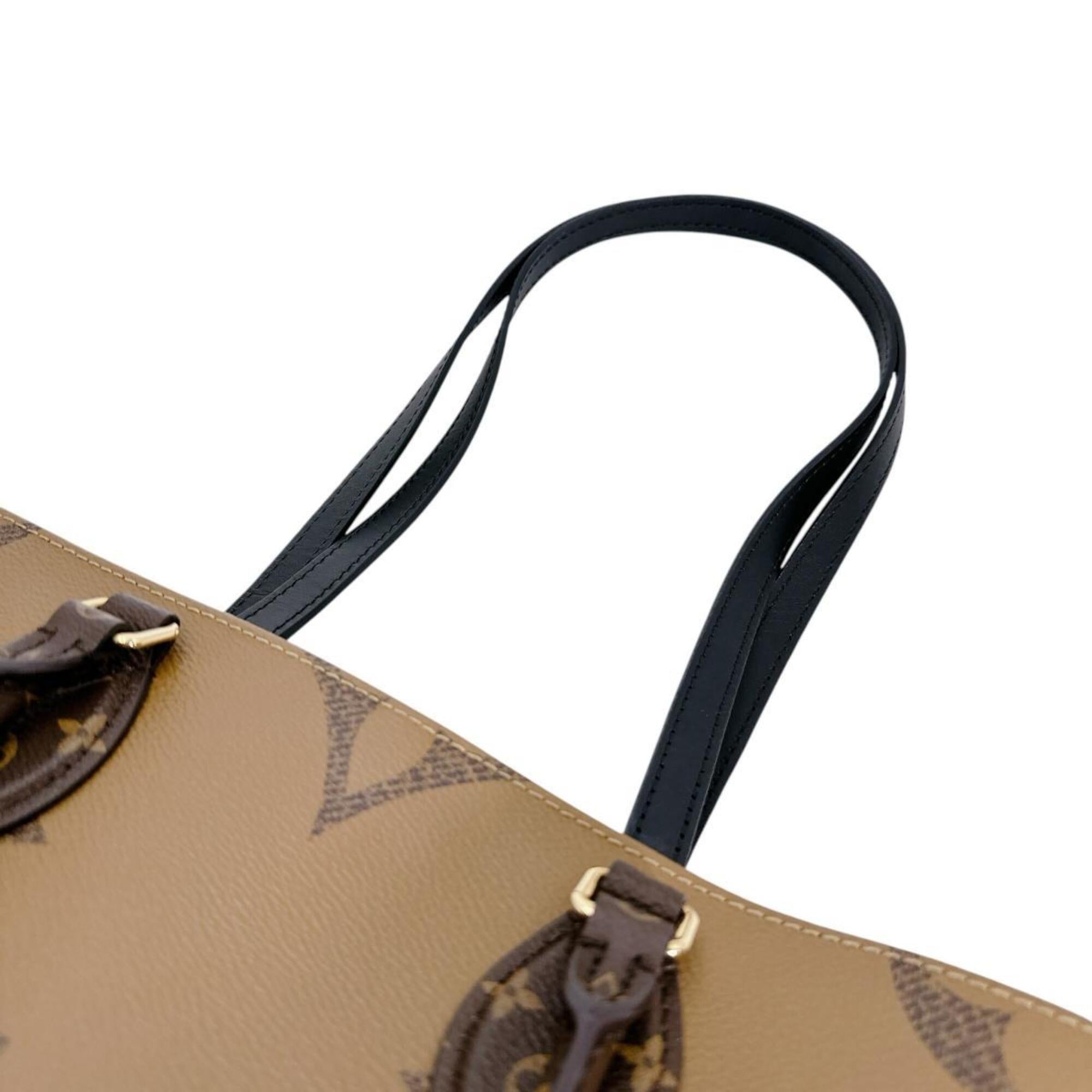 Louis Vuitton Brown Monogram Canvas Handbag Tote Bag (Pre-Owned)