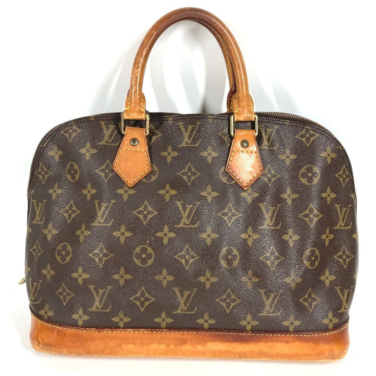 Louis Vuitton Brown Monogram Monogram Handbag Tote Bag (Pre-Owned)