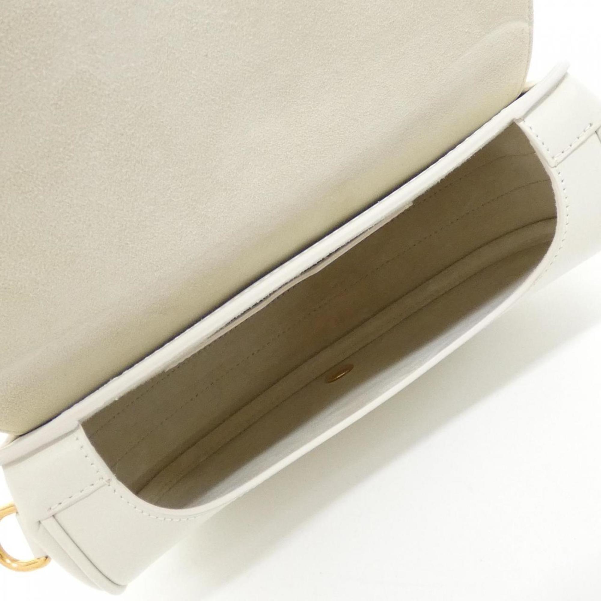 Christian Dior Leather Shoulder Bag (Pre-Owned)