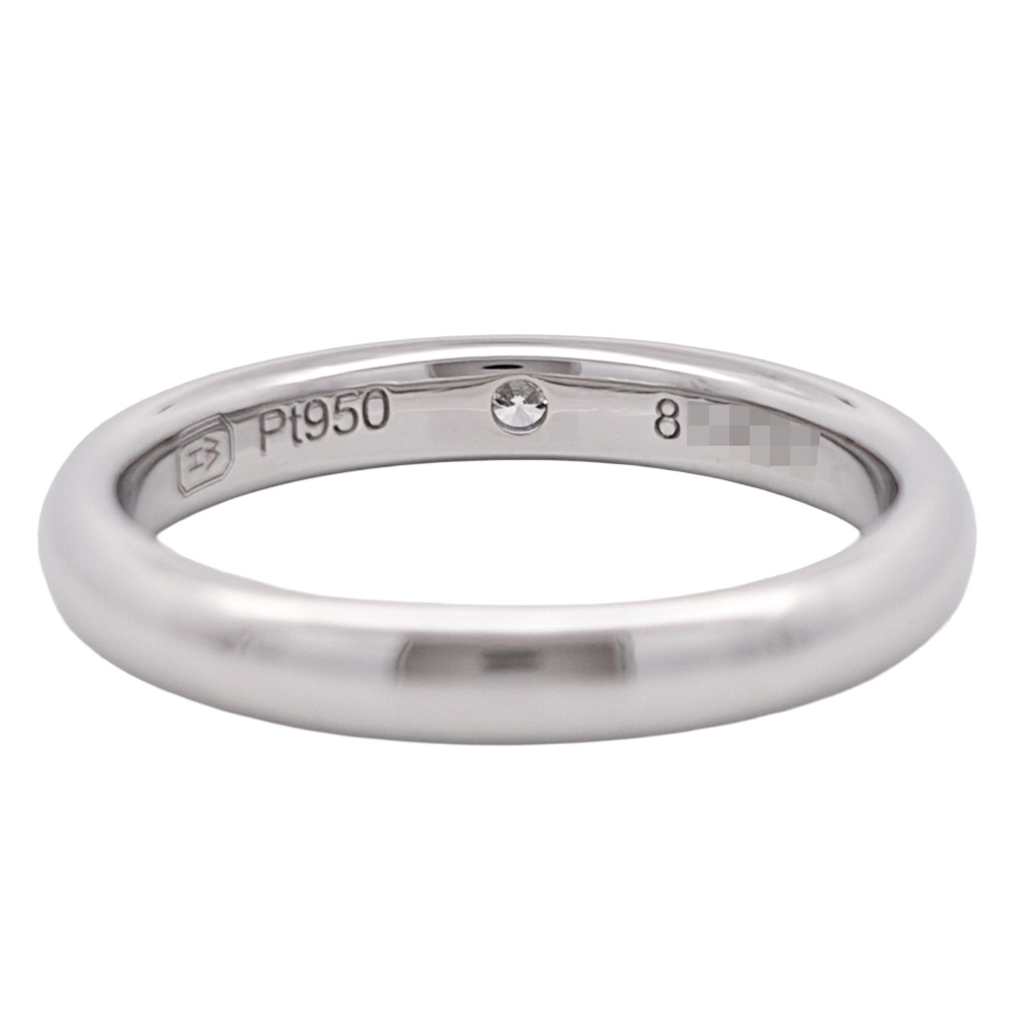 Harry Winston Platinum 950 Band Ring (Pre-Owned)