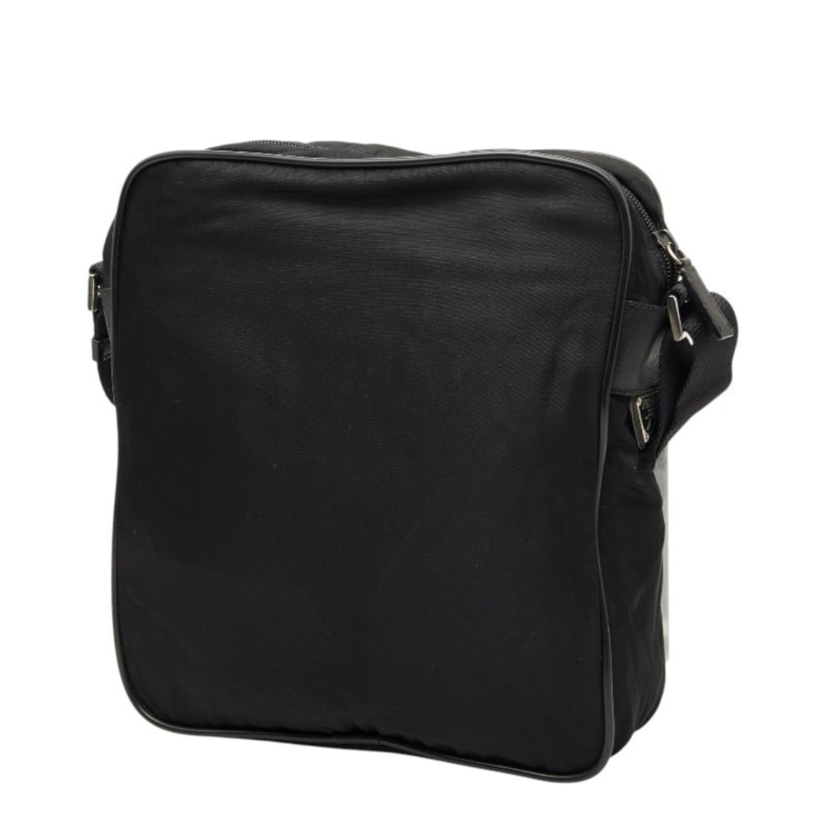 Prada Black Nylon Shoulder Bag (Pre-Owned)