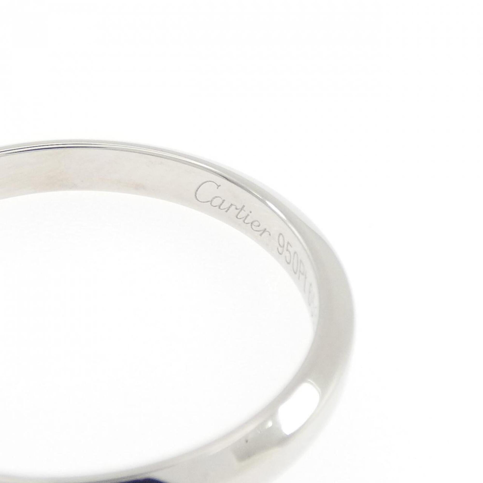 Cartier Silver Platinum 950 Wedding Ring (Pre-Owned)
