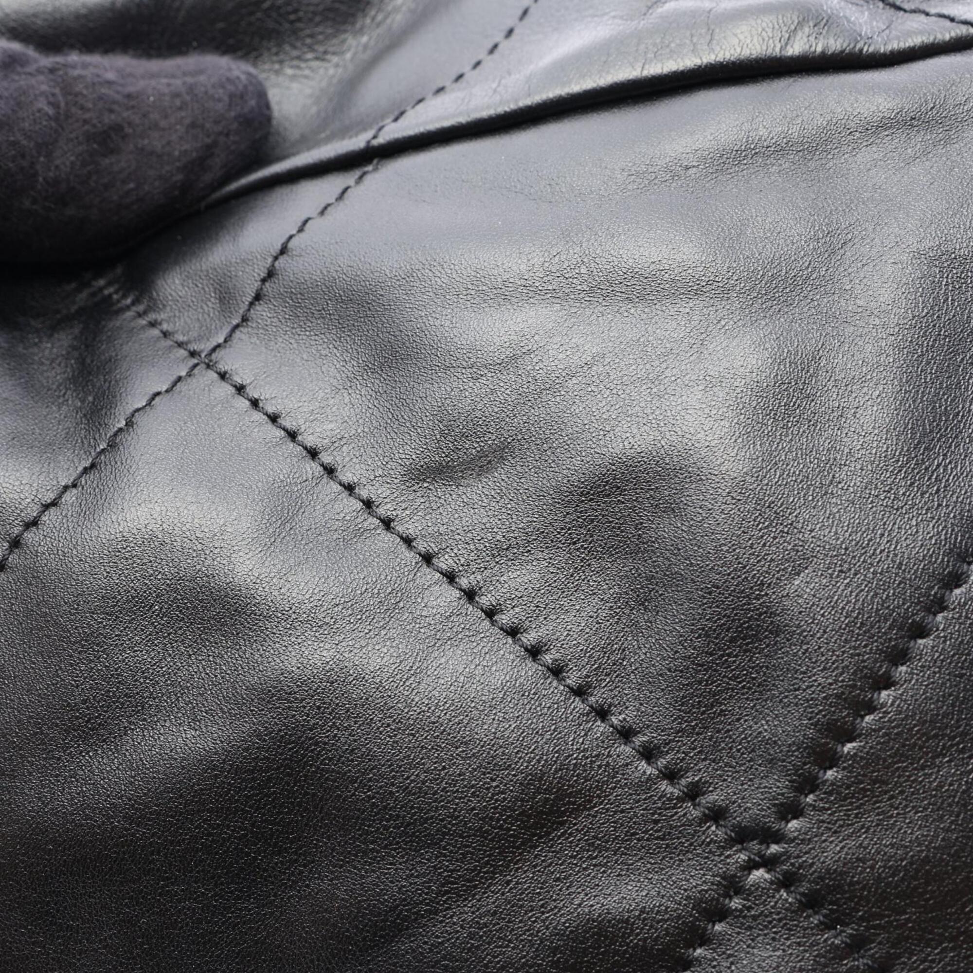 Chanel Black Leather Backpack (Pre-Owned)