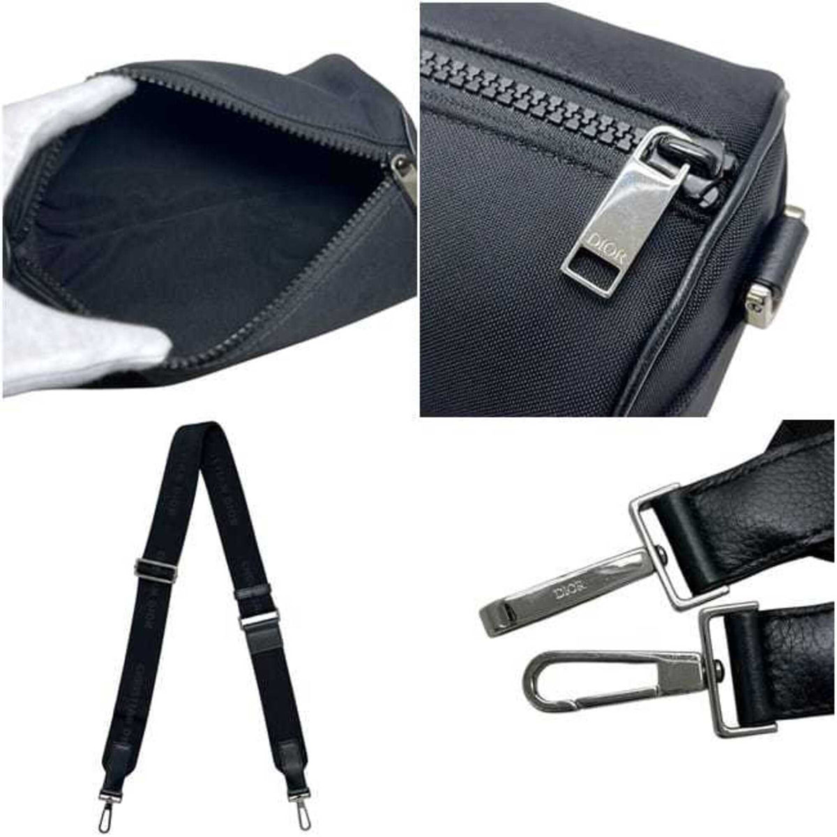 Christian Dior Black Nylon Shoulder Bag (Pre-Owned)