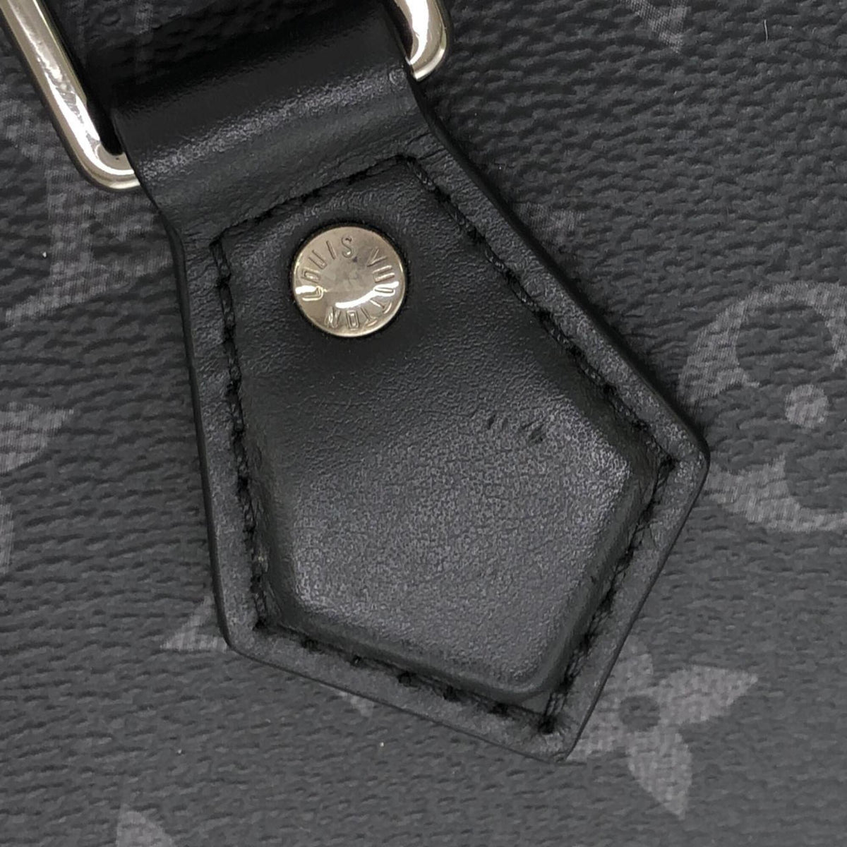 Louis Vuitton Black Monogram Eclipse Monogram Eclipse Coated Canvas Handbag (Pre-Owned)
