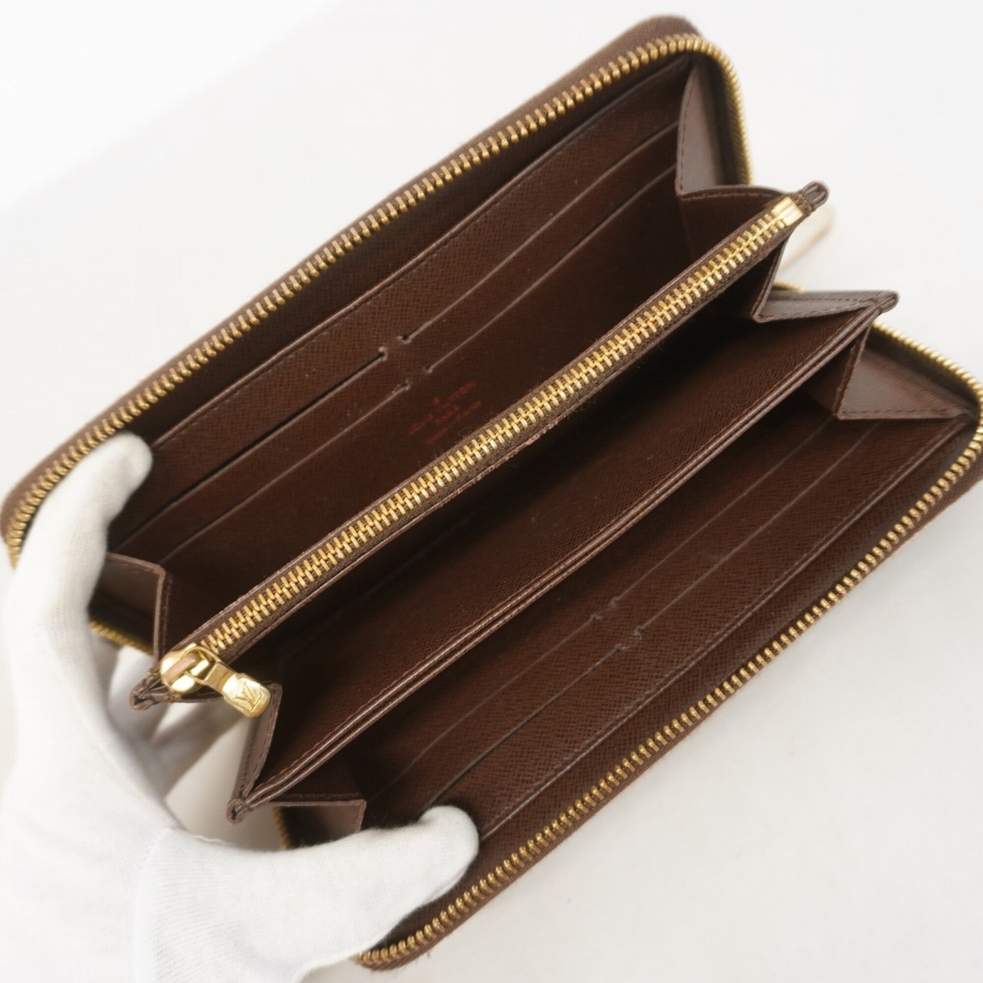 Louis Vuitton Ebene Long Wallet (Bi-Fold) (Pre-Owned)