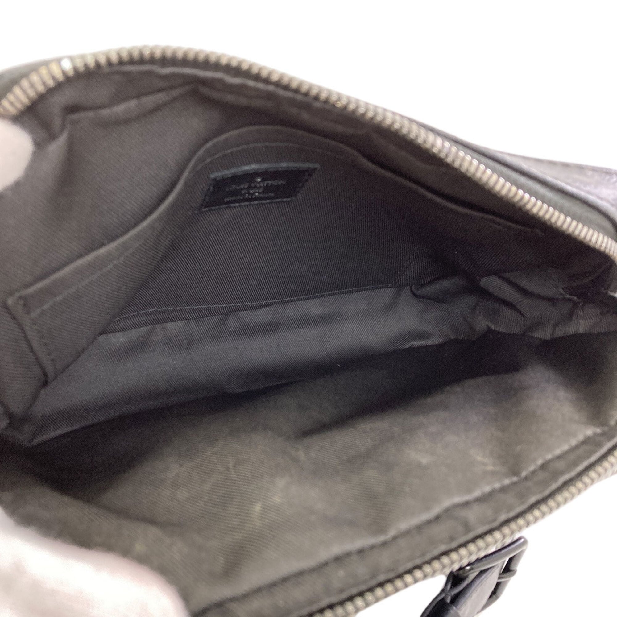 Louis Vuitton Black Monogram Eclipse Shoulder Bag (Pre-Owned)