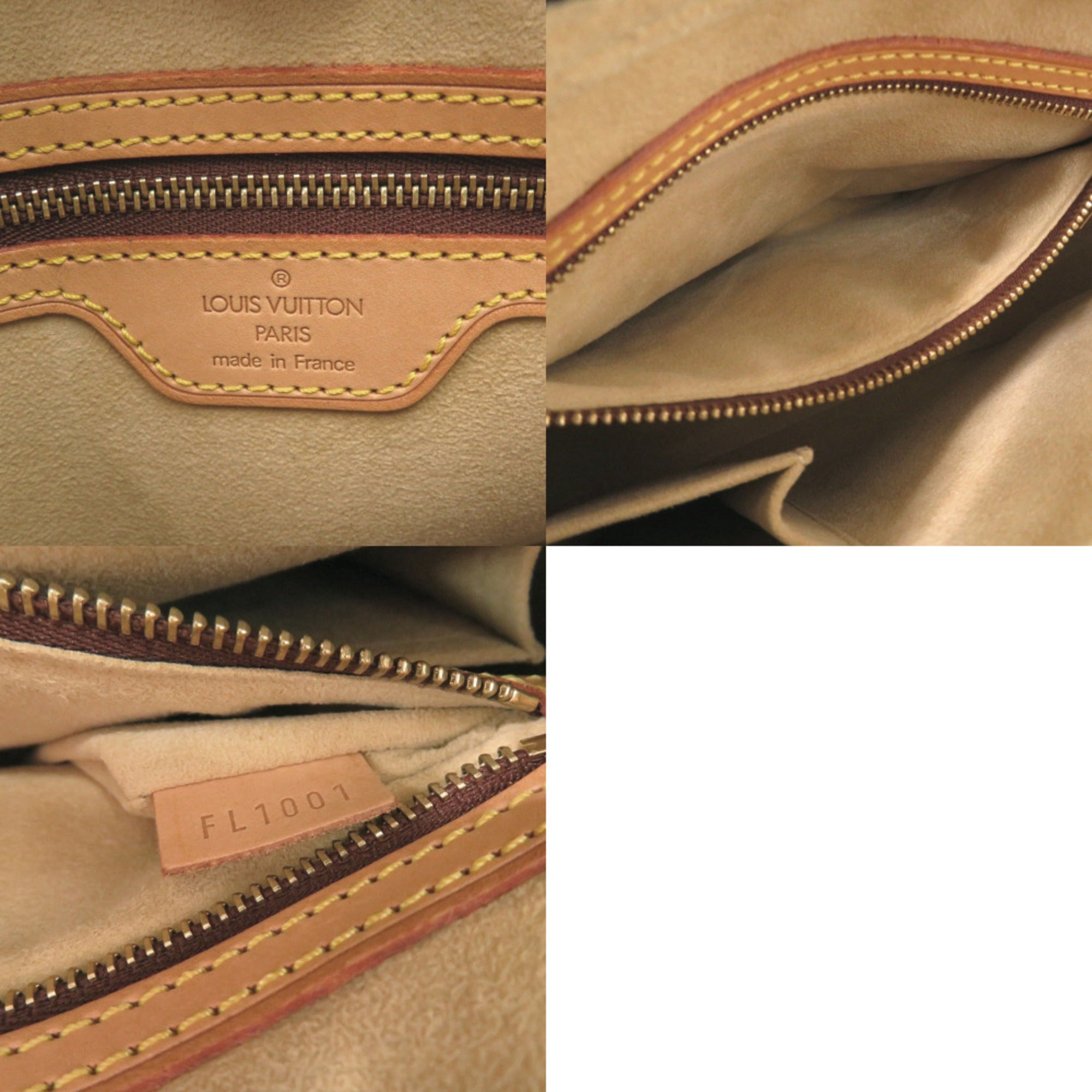 Louis Vuitton Brown Monogram Canvas Shoulder Bag (Pre-Owned)