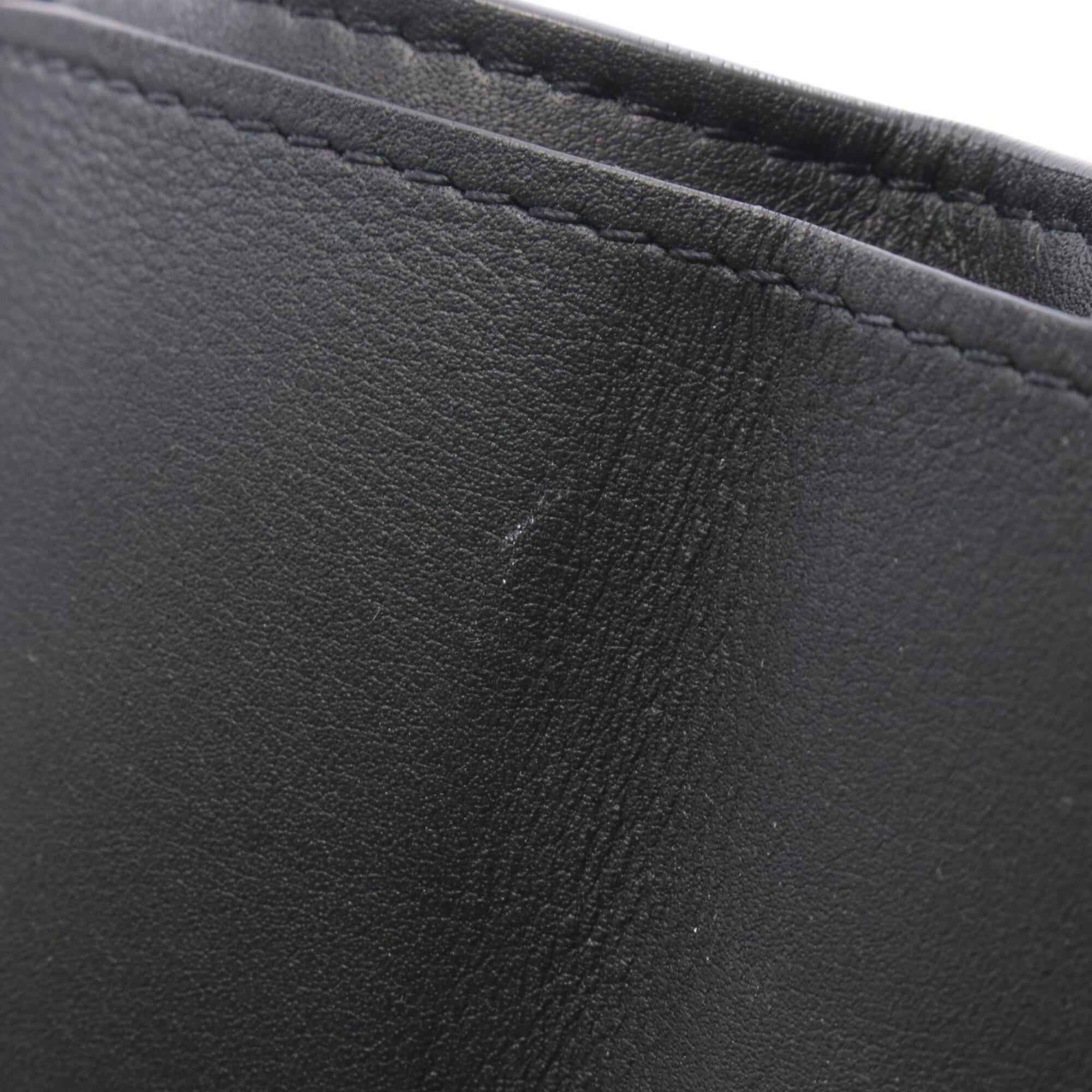 Louis Vuitton Black Monogram Shadow Wallet (Tri-Fold) (Pre-Owned)