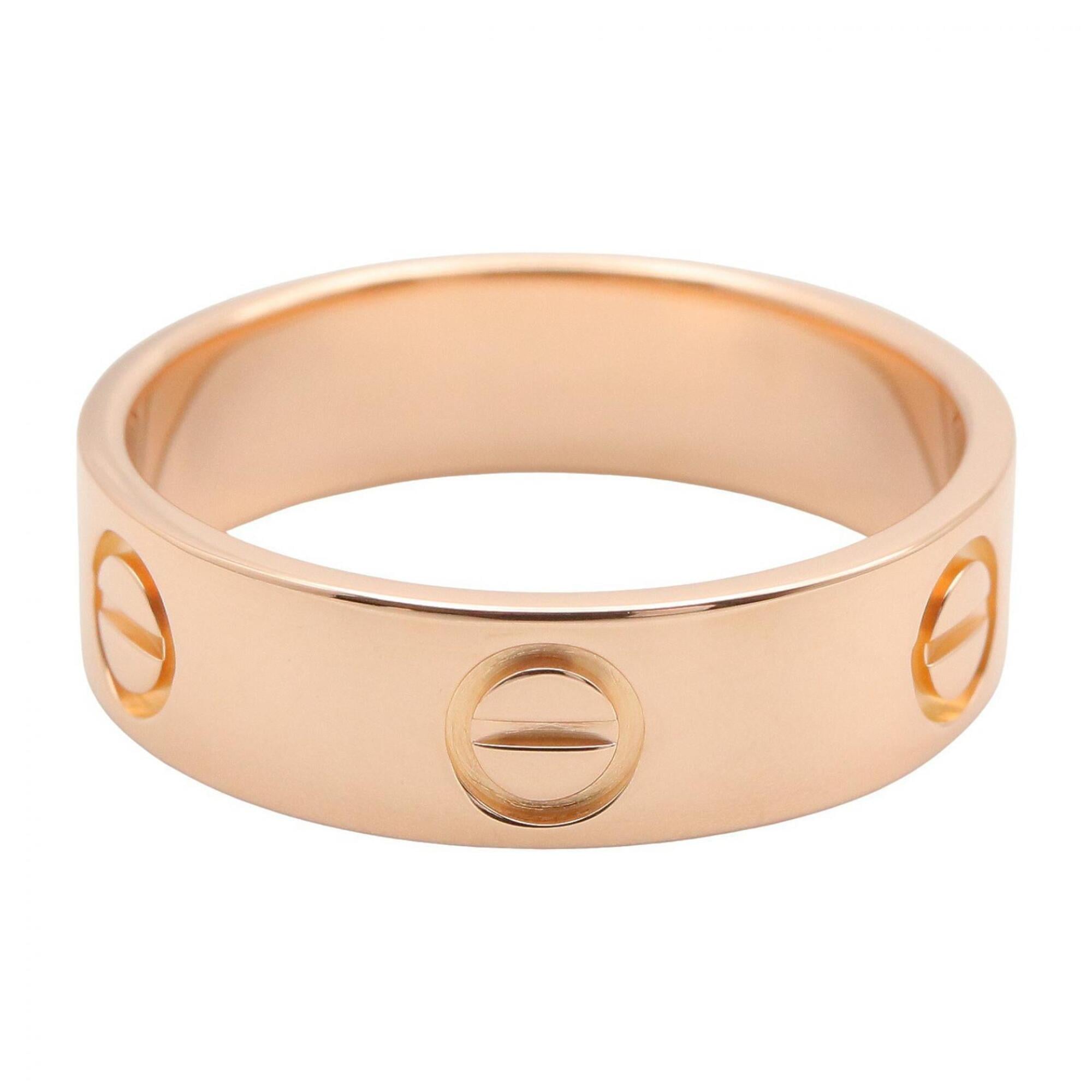 Cartier Gold Pink Gold (18K) Band Ring (Pre-Owned)