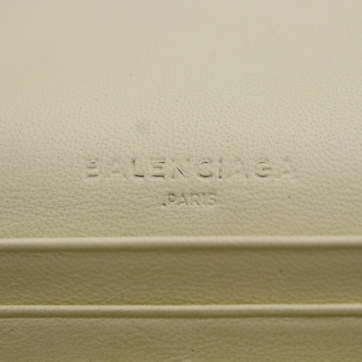 Balenciaga Leather Long Wallet (Bi-Fold) (Pre-Owned)