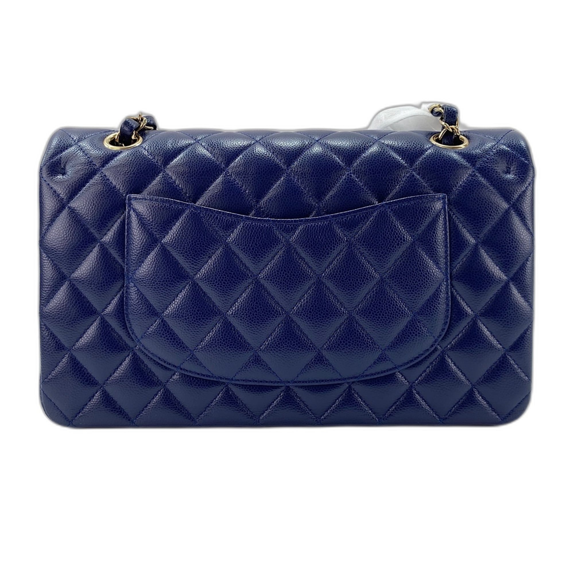 Chanel Matelasse Navy Shoulder Bag (Pre-Owned)