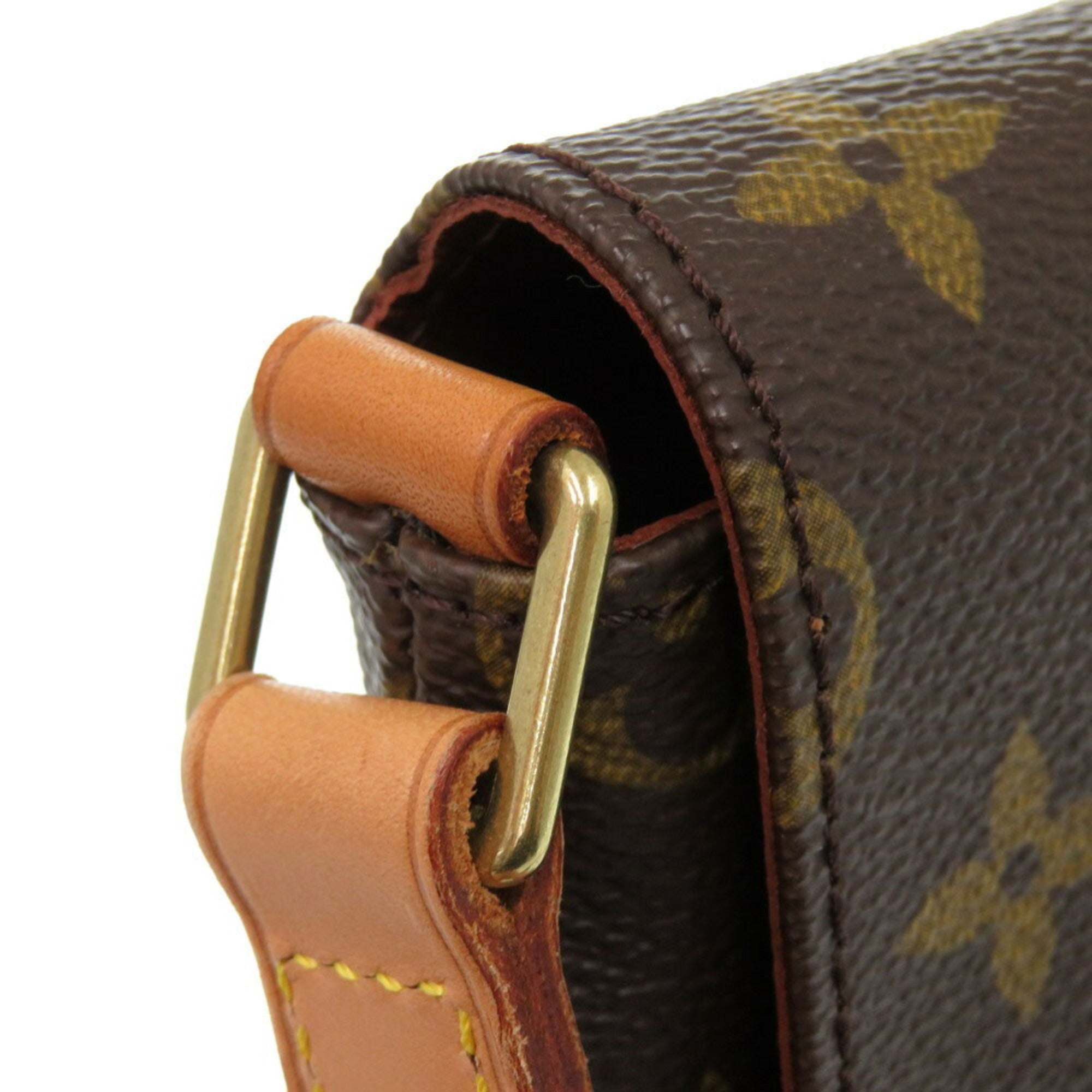 Louis Vuitton Brown Monogram Shoulder Bag (Pre-Owned)