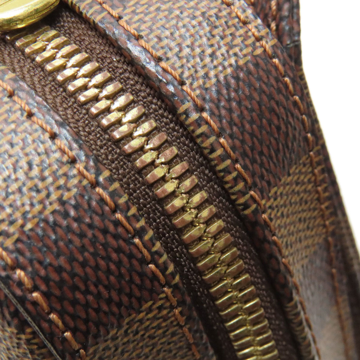 Louis Vuitton Damier Damier Canvas Ebene Damier Canvas Sling Bag (Pre-Owned)