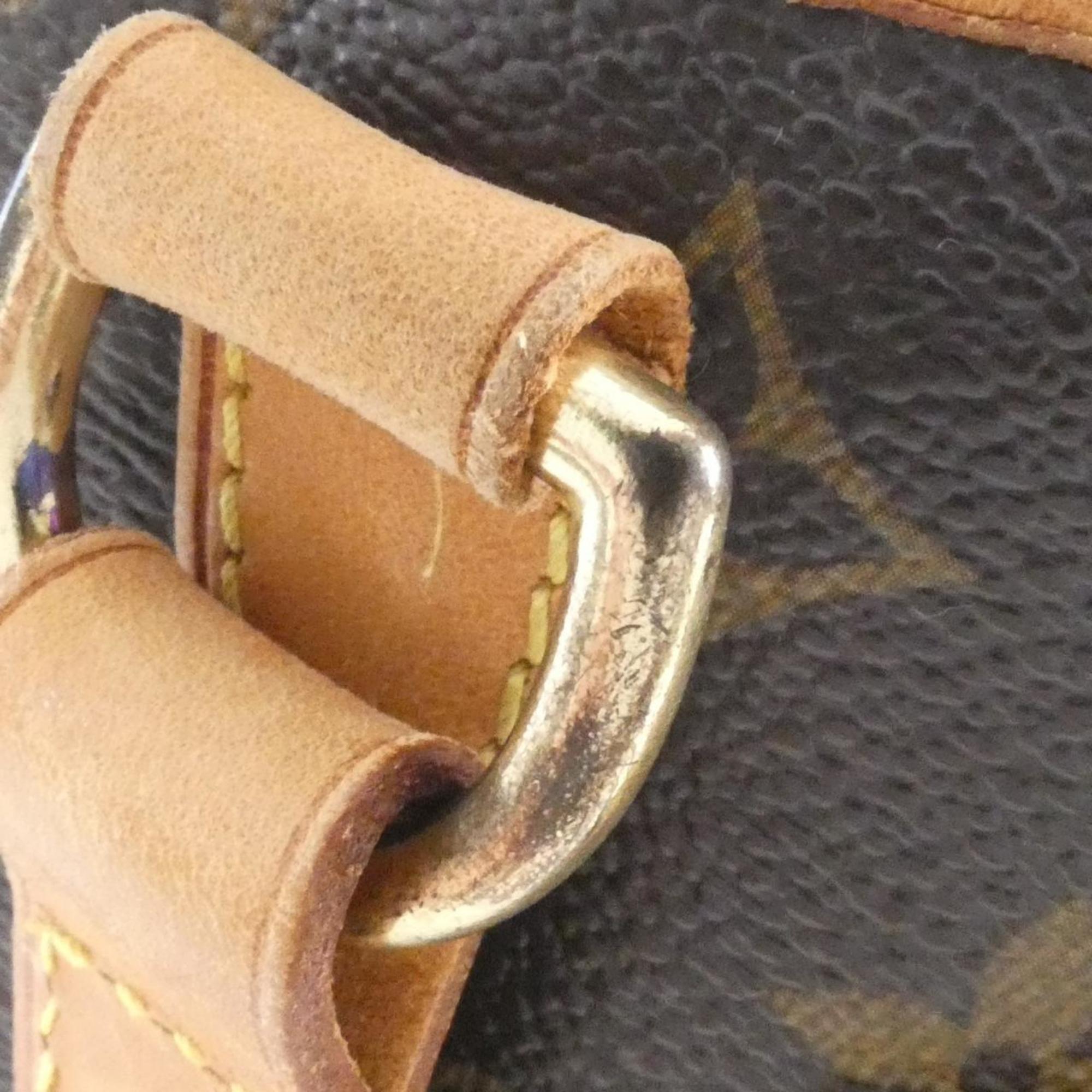 Louis Vuitton Brown Coated Canvas Handbag (Pre-Owned)