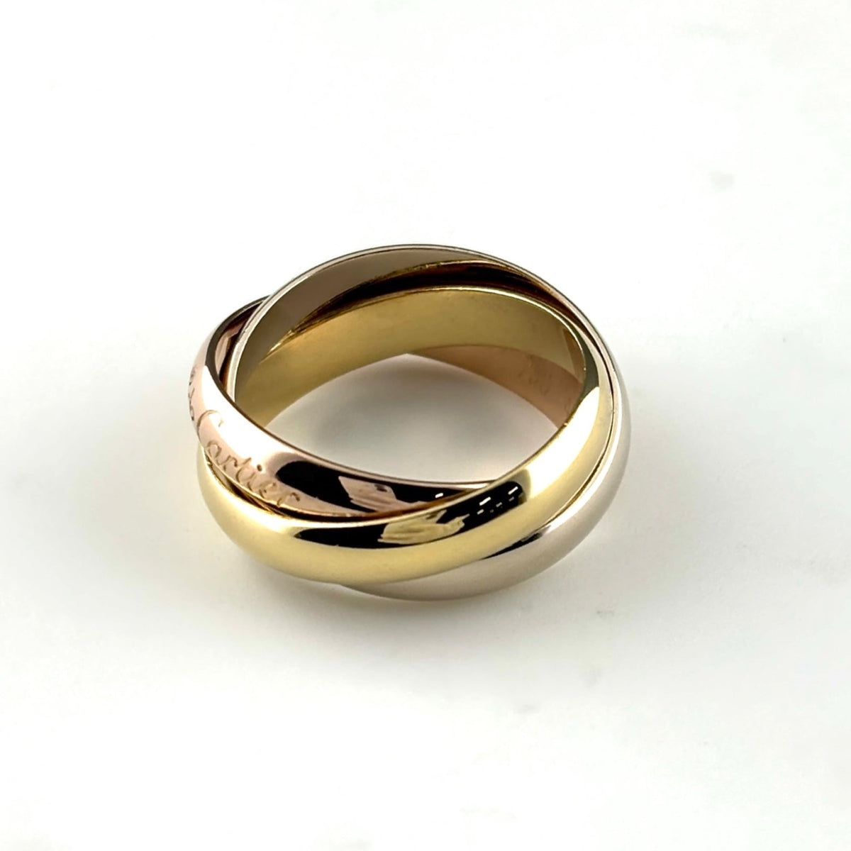 Cartier Yellow Gold (18K) Pink Gold (18K) White Gold (18K) Band Ring (Pre-Owned)