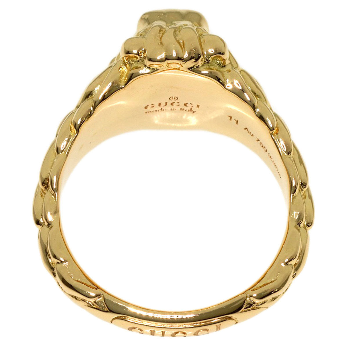 Gucci Yellow Gold (18K) Band Ring (Pre-Owned)