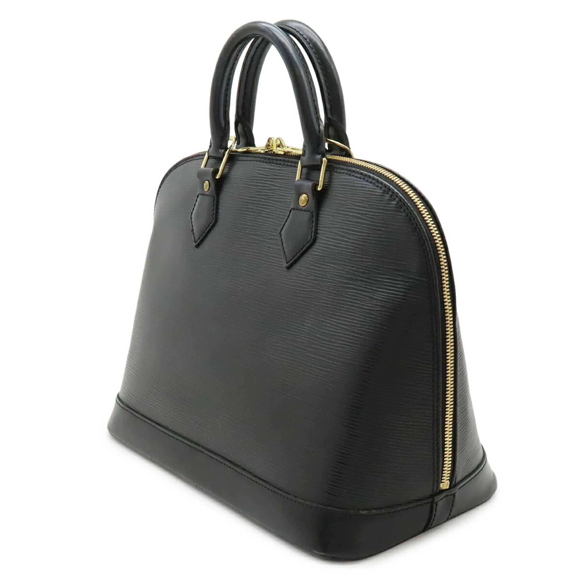 Louis Vuitton Black Noir Epi Leather Handbag (Pre-Owned)