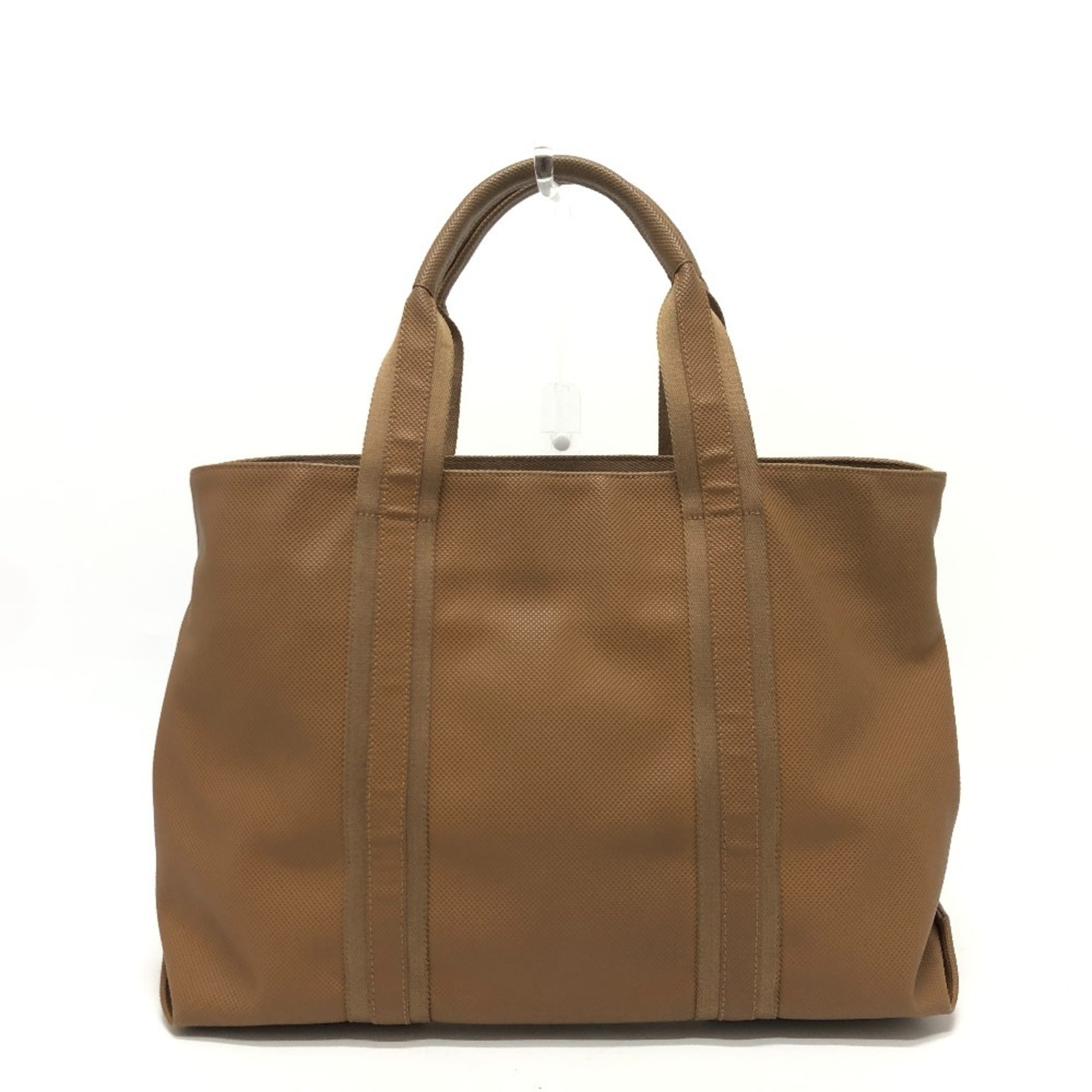 Bottega Veneta Brown Pvc Handbag Tote Bag (Pre-Owned)