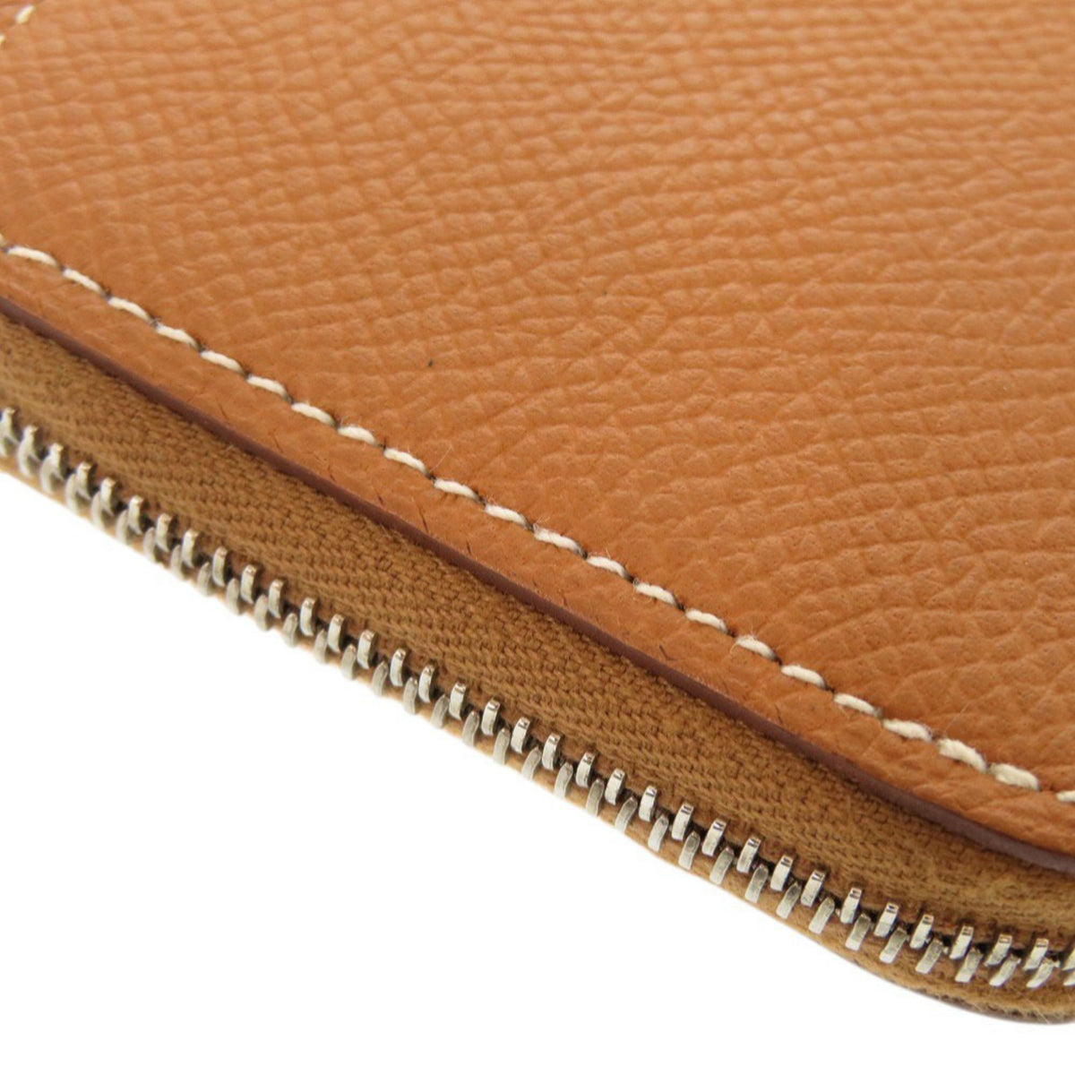 Hermes Brown Epsom Leather Coin Purse/Coin Case (Pre-Owned)