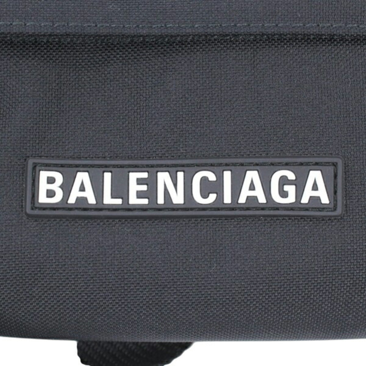 Balenciaga Black Nylon Fanny Pack Sling Bag (Pre-Owned)