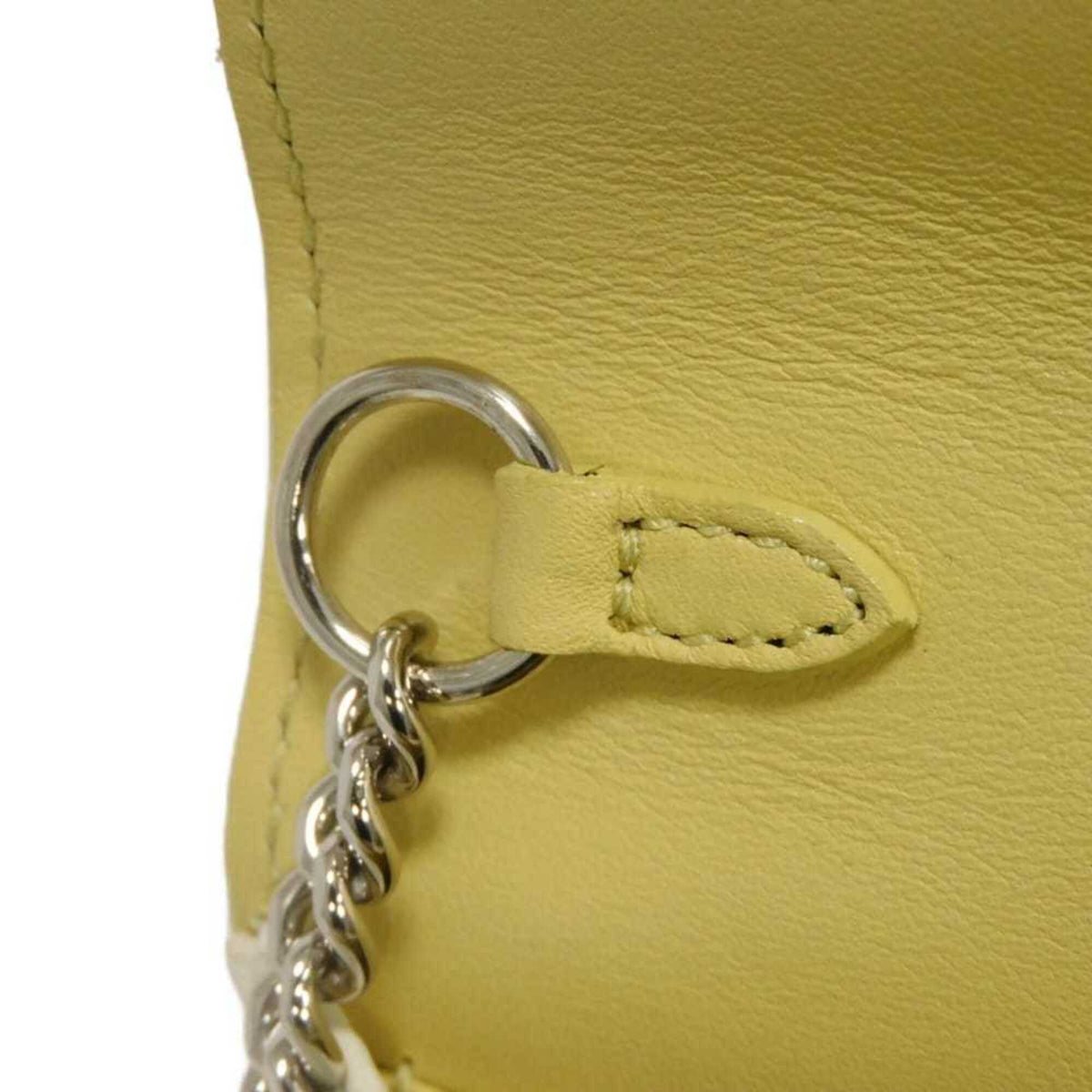 Jimmy Choo Ivory White Leather Shoulder Bag (Pre-Owned)
