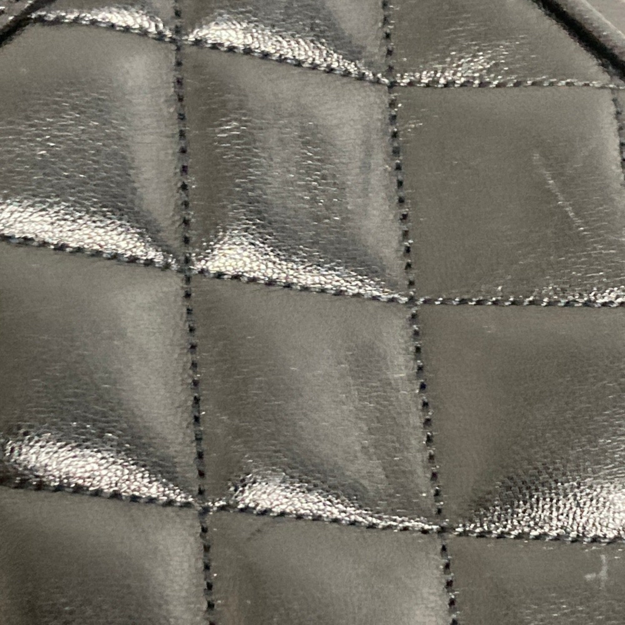 Chanel Black Leather Shoulder Bag Tote Bag (Pre-Owned)
