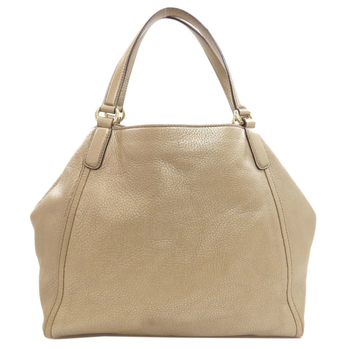 Gucci Gold Leather Tote Bag (Pre-Owned)