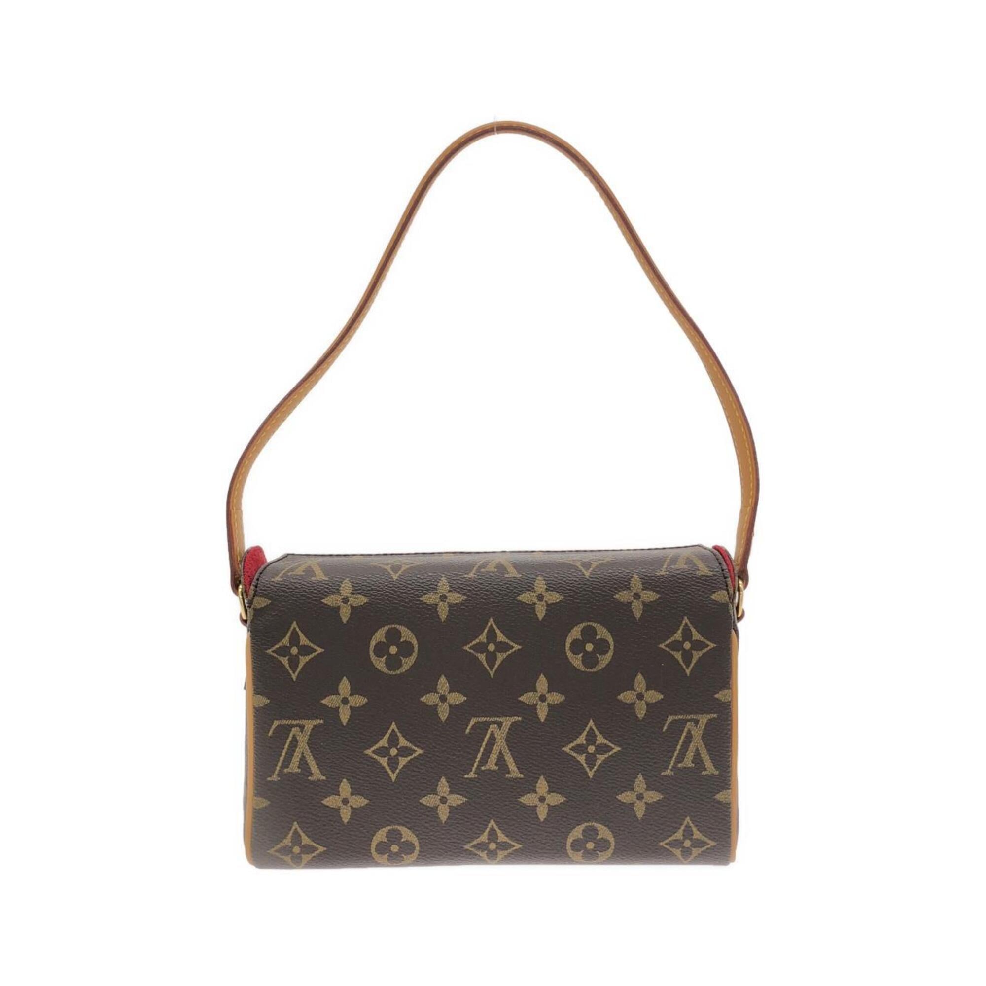 Louis Vuitton Brown Coated Canvas Handbag (Pre-Owned)