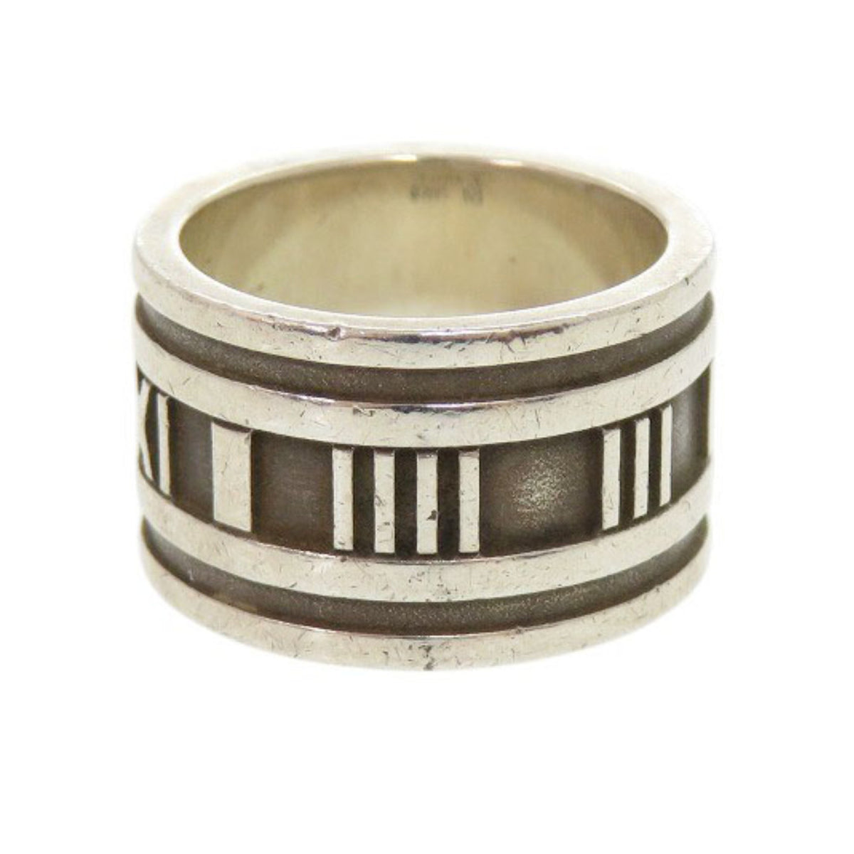 Tiffany Silver Silver 925 Band Ring (Pre-Owned)