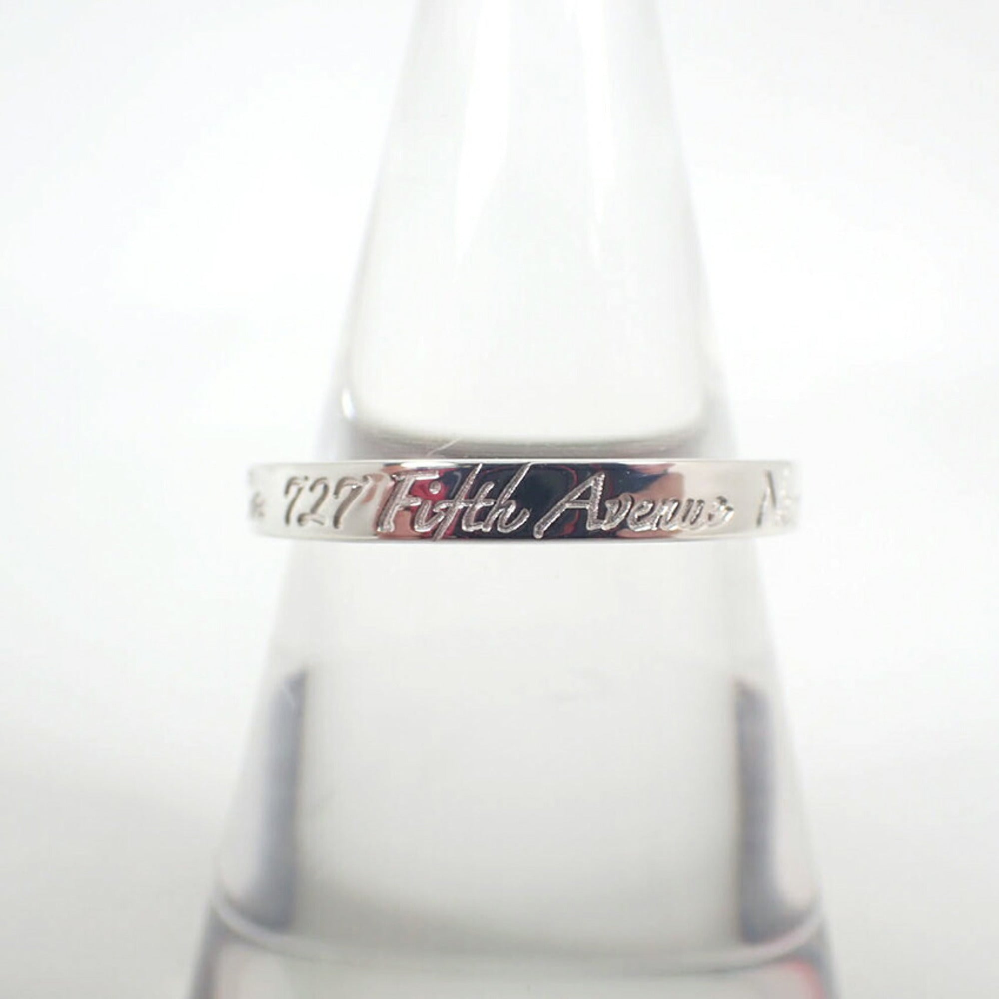 Tiffany Sterling Silver 925 Band Ring (Pre-Owned)
