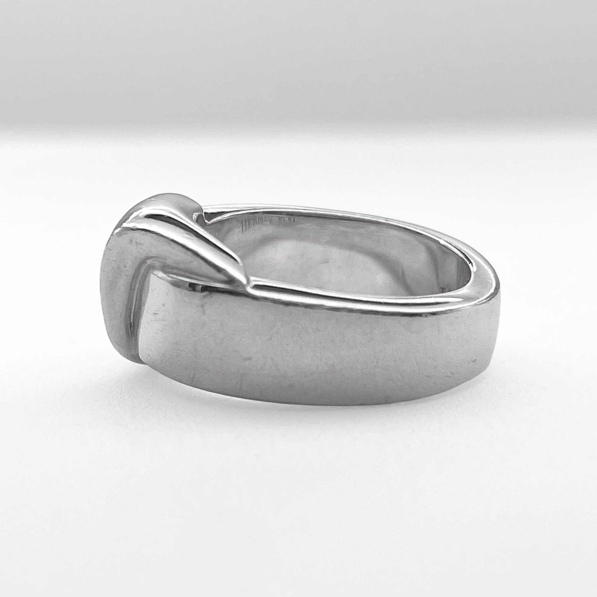 Hermes Silver Silver 925 Pinky Ring (Pre-Owned)