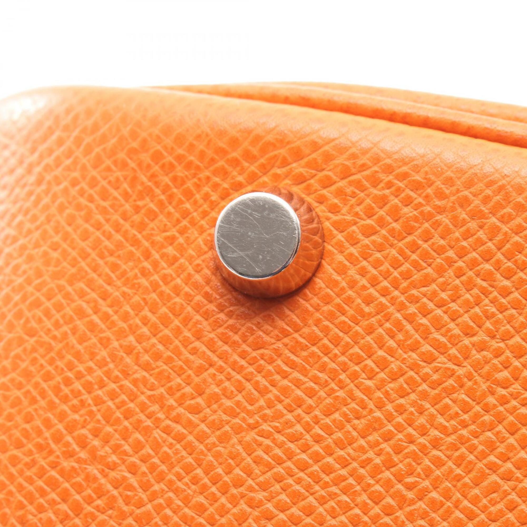 Hermes Orange Epsom Leather Handbag (Pre-Owned)